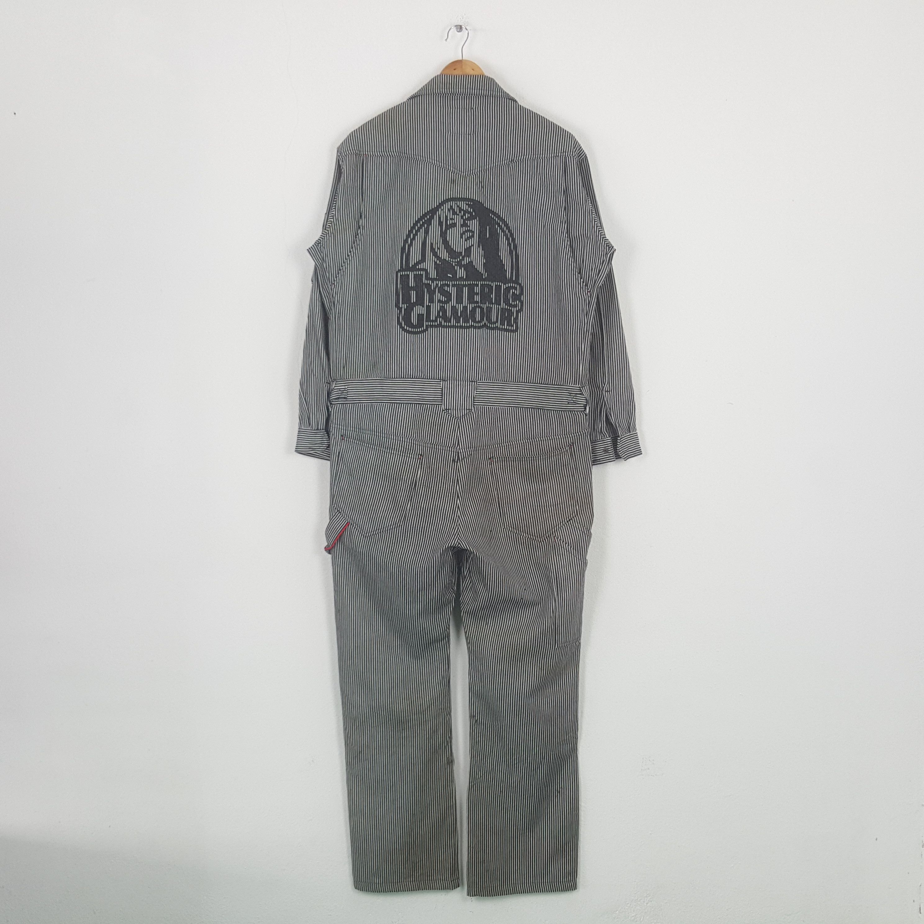 Japanese Brand Vintage Blue B Custom Hysteric Coverall Jacket C302N8 Size US L / EU 52-54 / 3 - 1 Thumbnail