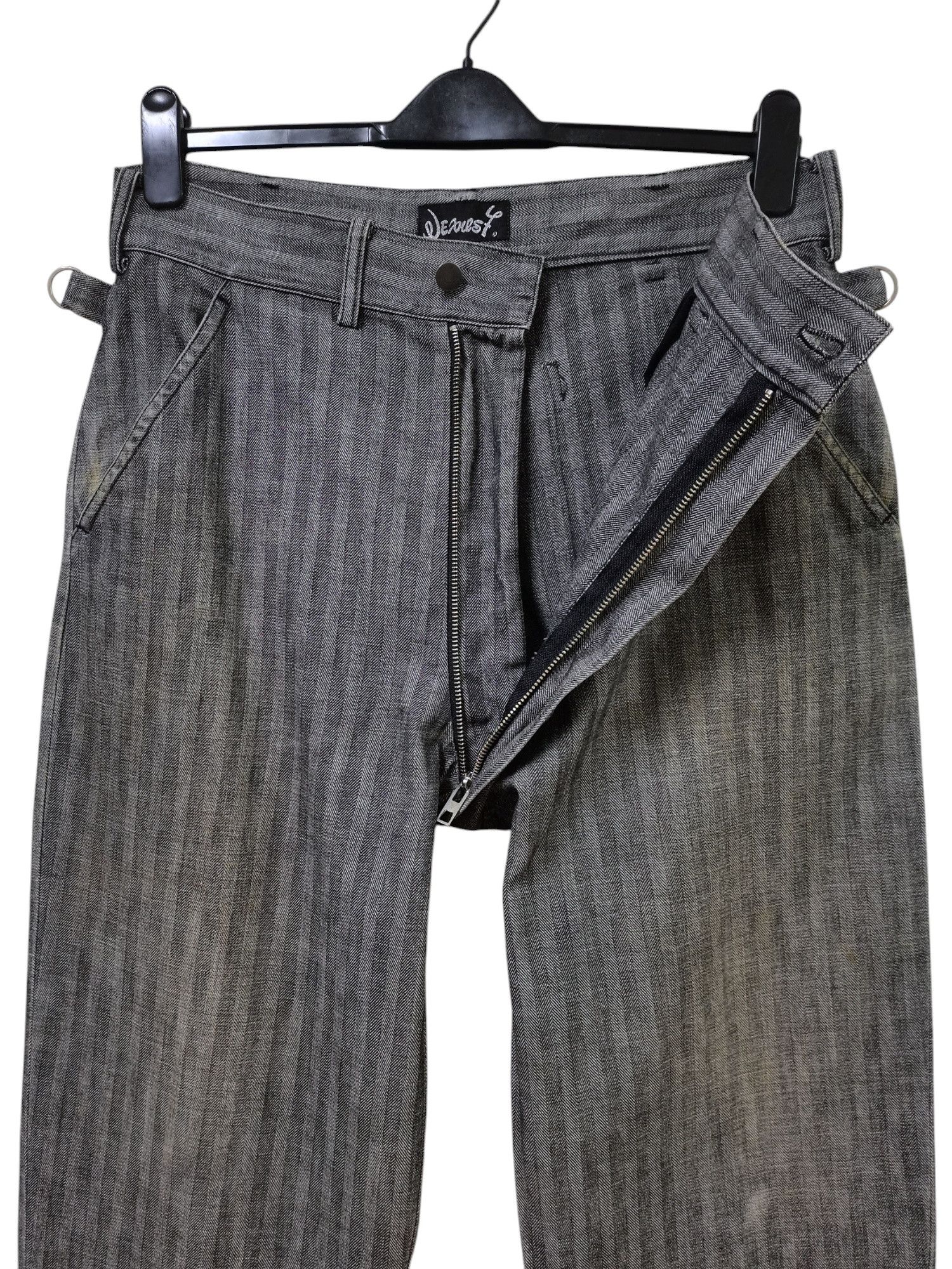NEXUSVII Vintage Nexus 7 Punk Bondage Jeans Rare Made in Japan Size US 35 - 25 Thumbnail