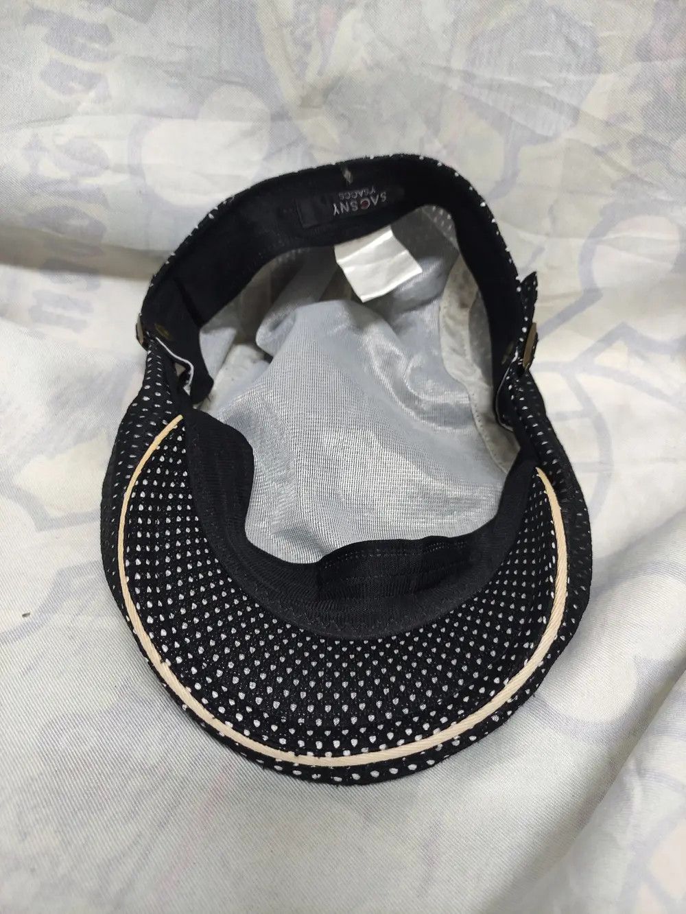 Yohji Yamamoto SACSNY Y'SACCS BY YOHJI YAMAMOTO MESH BARETTA CAP Size ONE SIZE - 8 Thumbnail