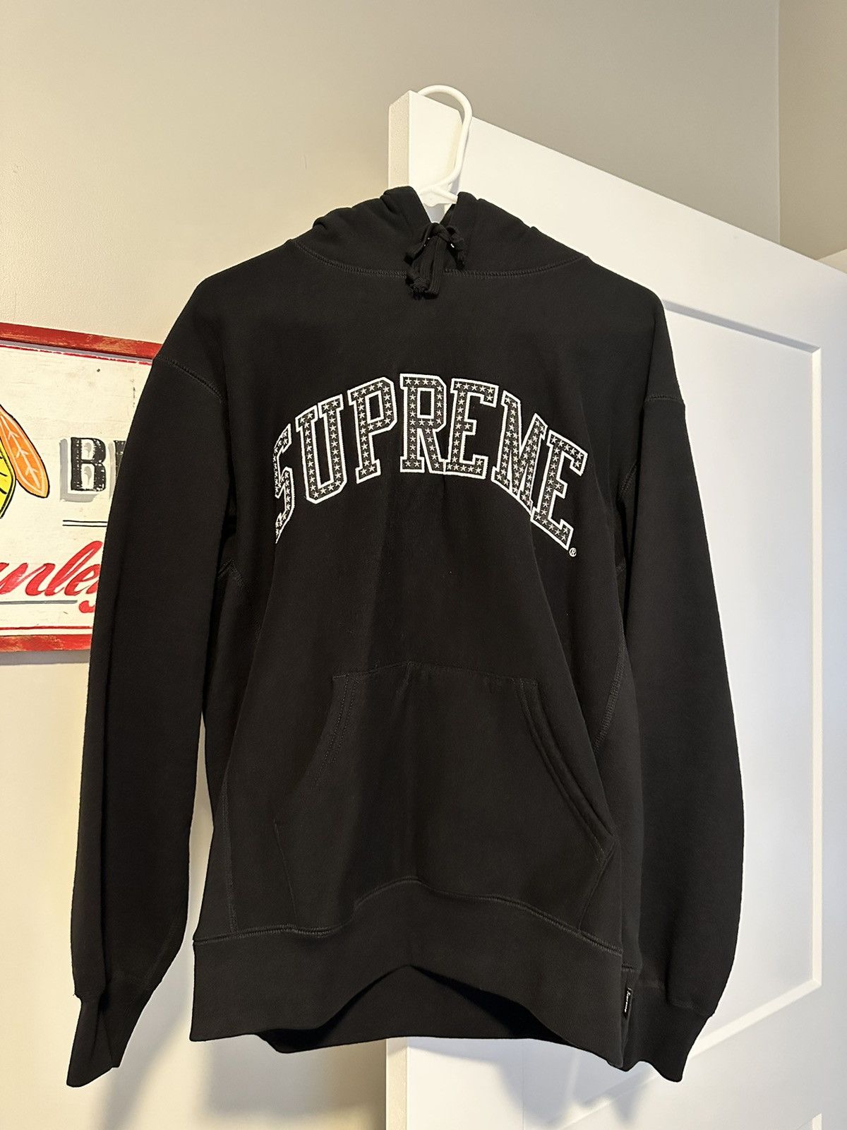 Supreme Supreme Stars Arc Stud Hoodie | Grailed