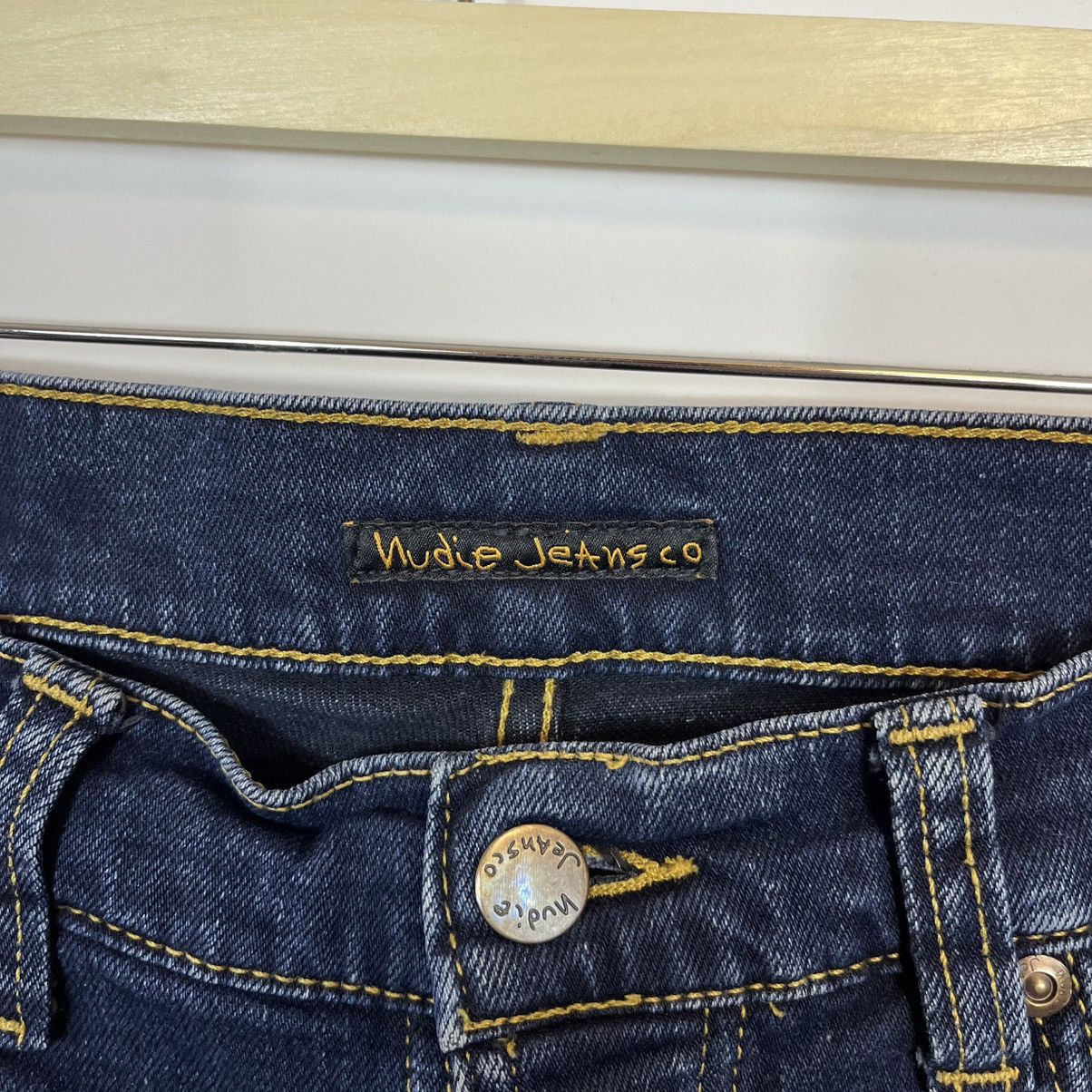 Nudie Jeans Nudie Jeans Co. Grim Tim New Ink Denim Blue Jeans Streetwear Size US 31 - 4 Thumbnail