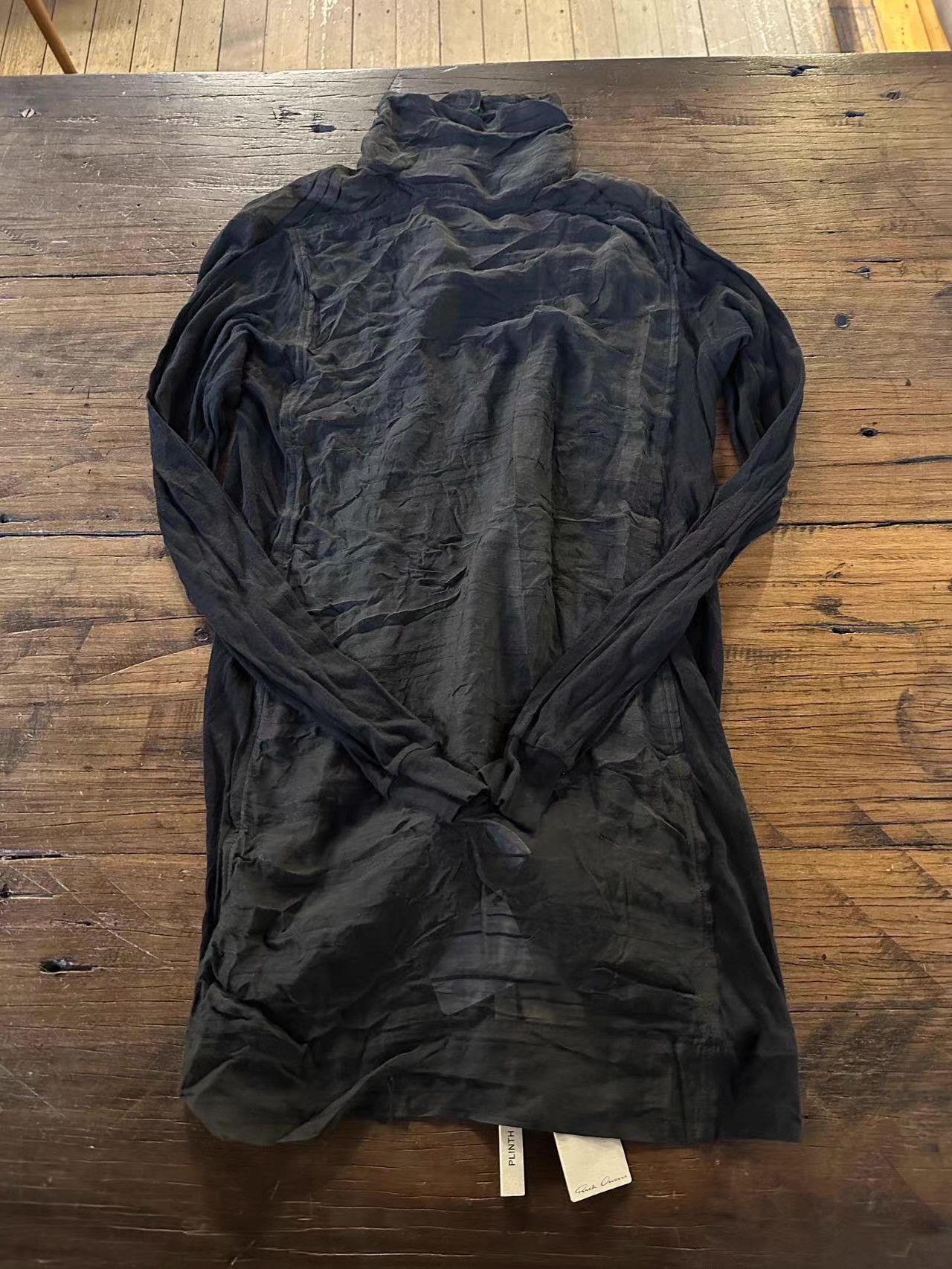 Rick Owens Rick Owens FW13 Men's Tabard Turtleneck Long Sleeve。Ｑ25 Size XS / US 0-2 / IT 36-38 - 1 Thumbnail