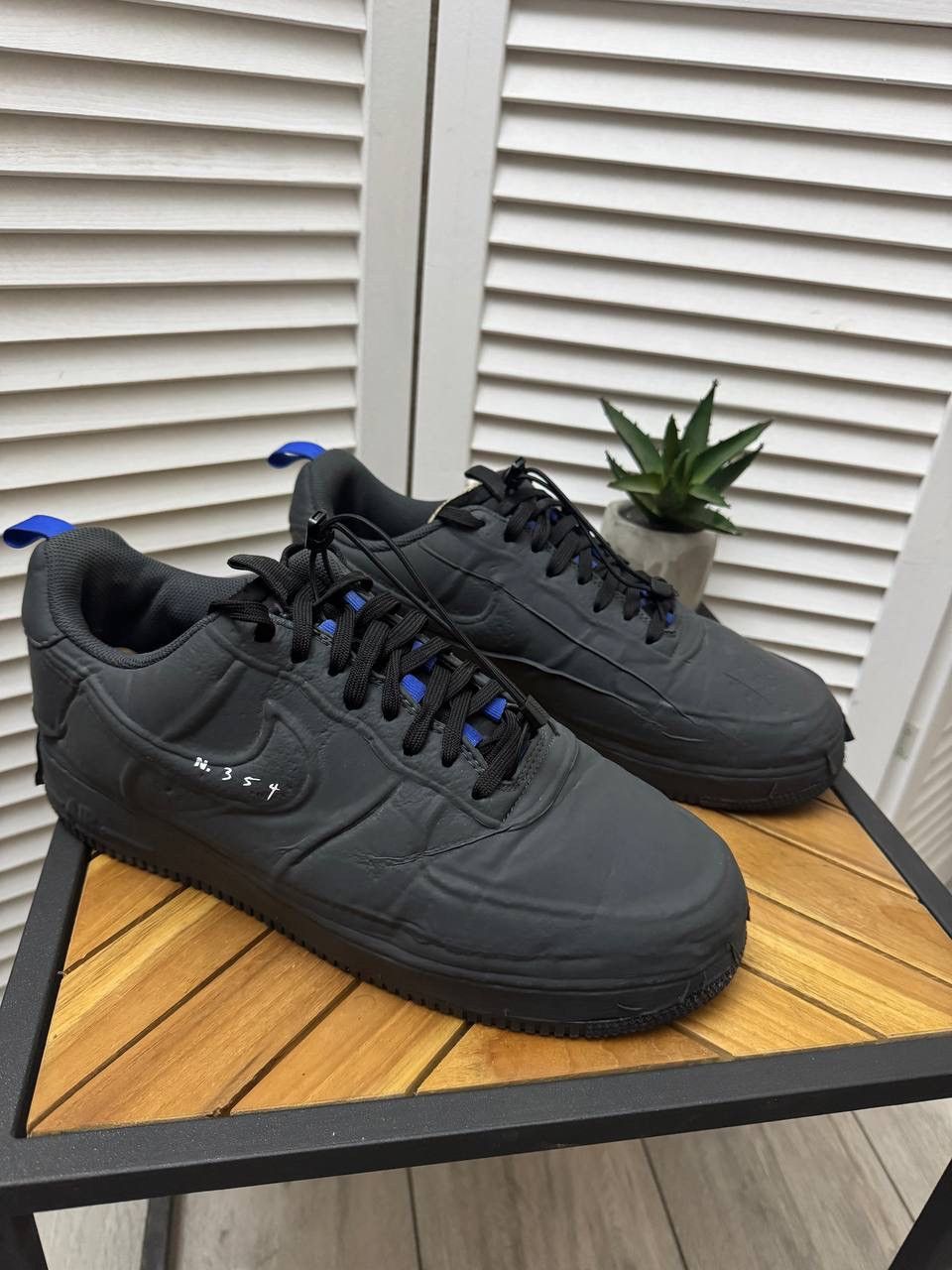 Nike Nike Air Force 1 Experimental Low Black Size US 12 / EU 45 - 3 Thumbnail
