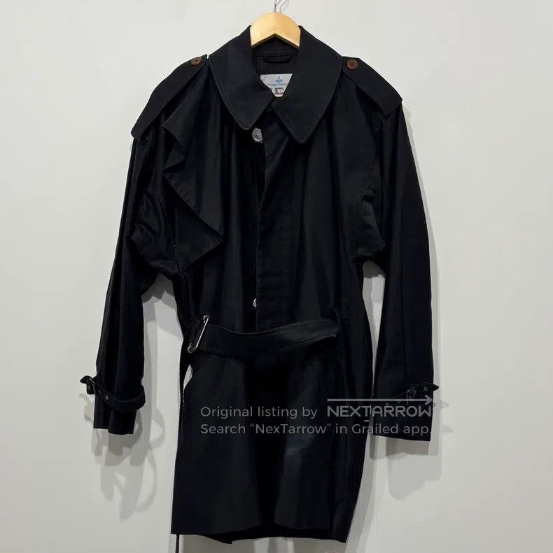 Vivienne Westwood Vivienne Westwood Black men's stand collar coat Size US M / EU 48-50 / 2 - 2 Thumbnail