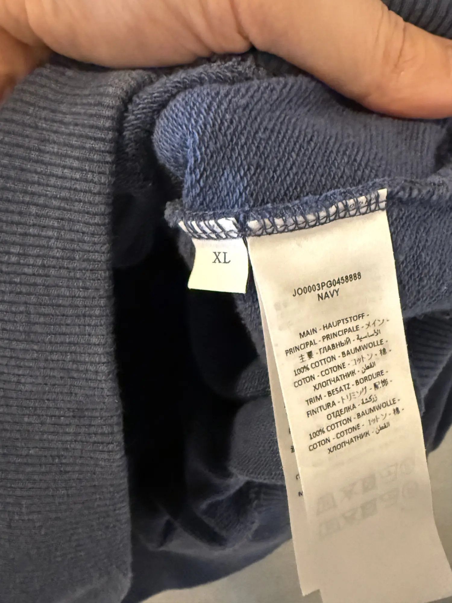 JW Anderson Monogram Color Block Hoodie Size US XL / EU 56 / 4 - 4 Thumbnail