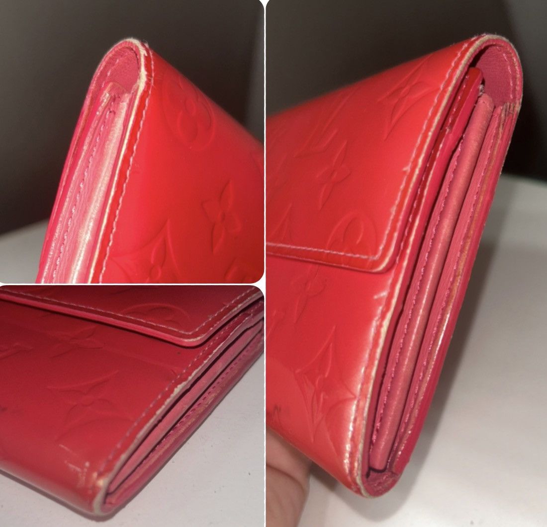 Louis Vuitton Louis Vuitton Monogram Pink Vernis Wallet TH0066 Size ONE SIZE - 11 Thumbnail