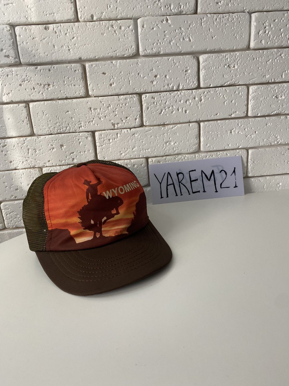 Other Wyoming made in USA vintage tracker cap hat Size ONE SIZE - 1 Thumbnail