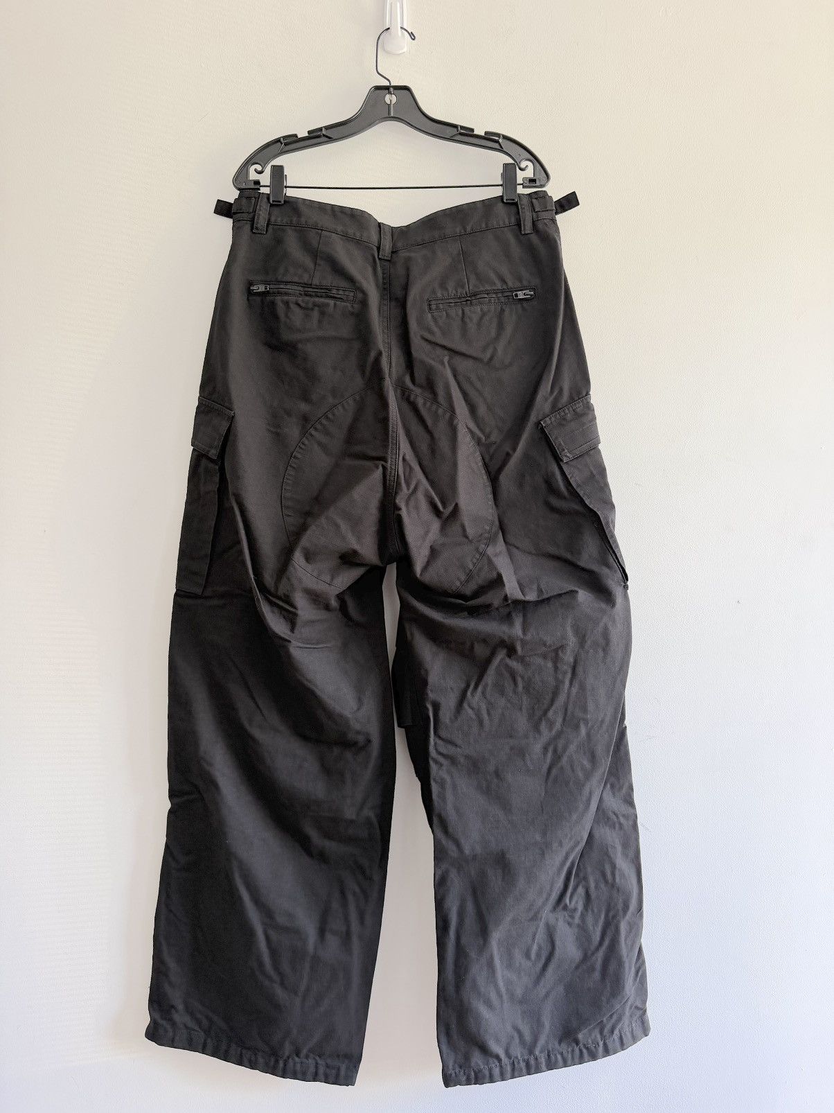 Balenciaga New Fall 22 Ripstop Pulled Cargo Pants (46) Fits US 34 EU 50 Size US 34 / EU 50 - 8 Thumbnail