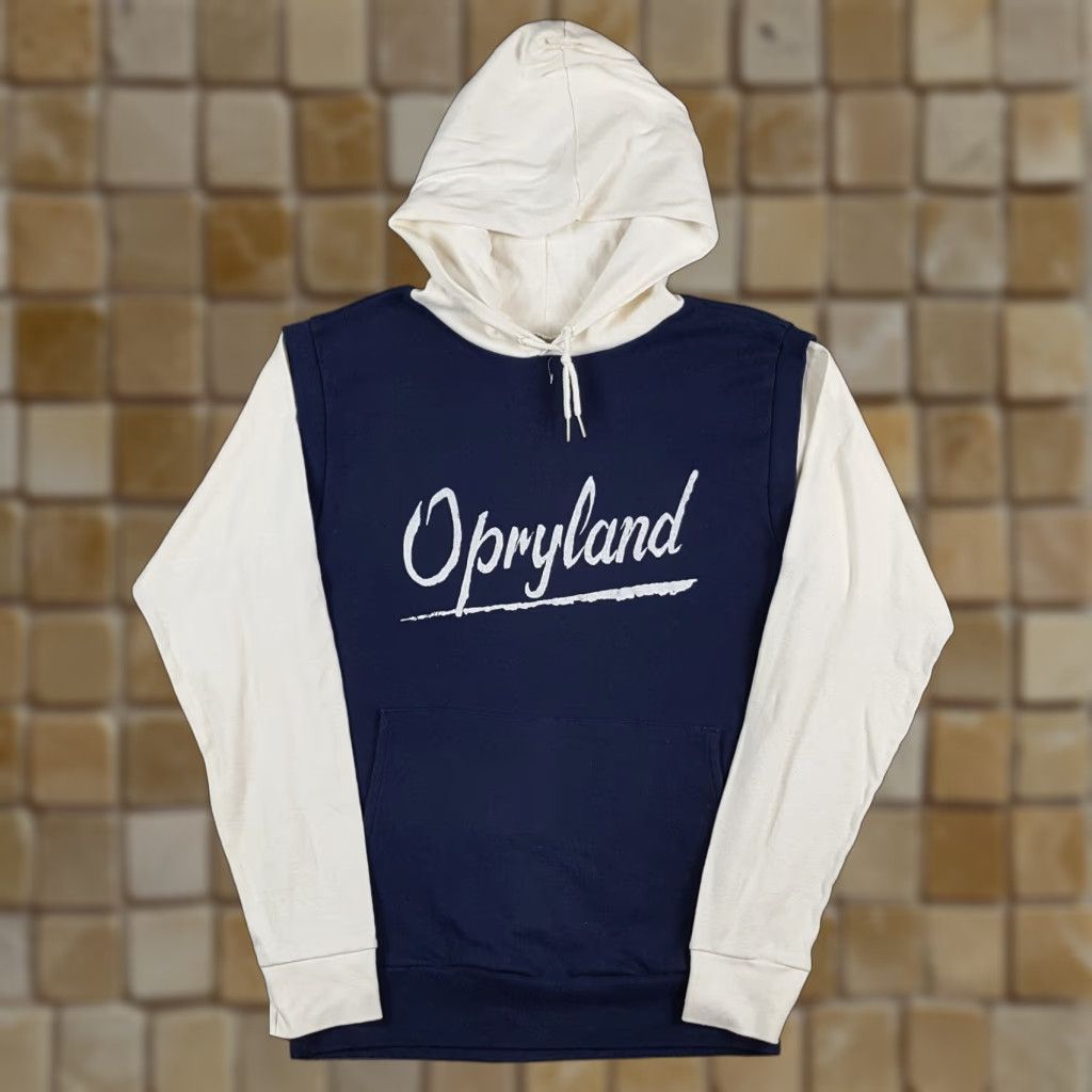 Vintage Vintage 90s Opryland Theme Park Country Music Hooded T-Shirt Men S Blue Retro Nashville Size US S / EU 44-46 / 1 - 1 Thumbnail