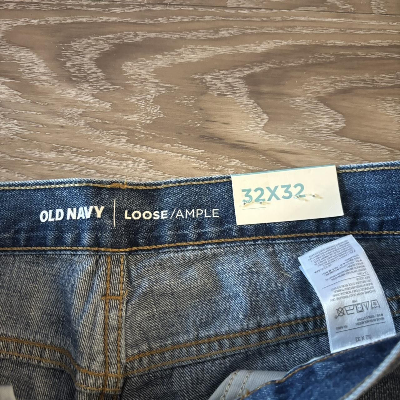 Vintage Crazy Vintage Y2K/2000s Medium Wash Loose Essential Denim Jeans! Size US 32 / EU 48 - 7 Thumbnail