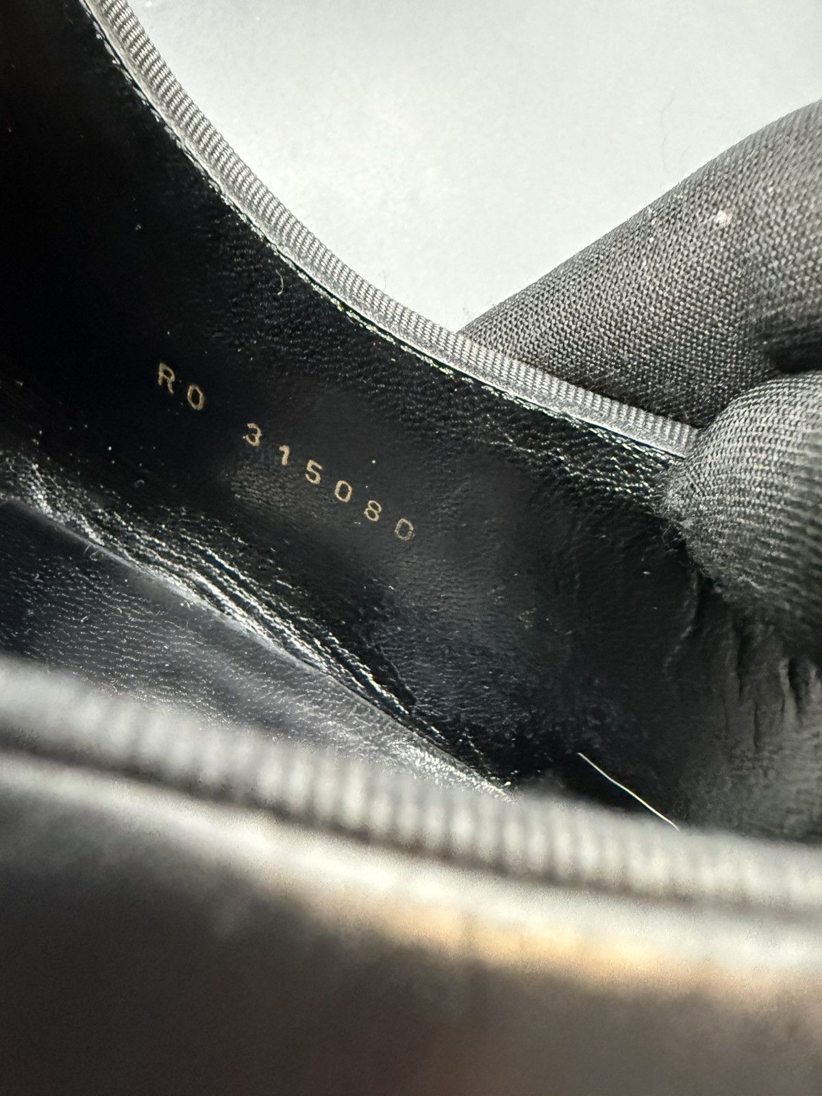 Saint Laurent Paris SAINT LAURENT PARIS — Black Leather Derby | EU 44.5 Size US 11.5 / EU 44-45 - 17 Thumbnail