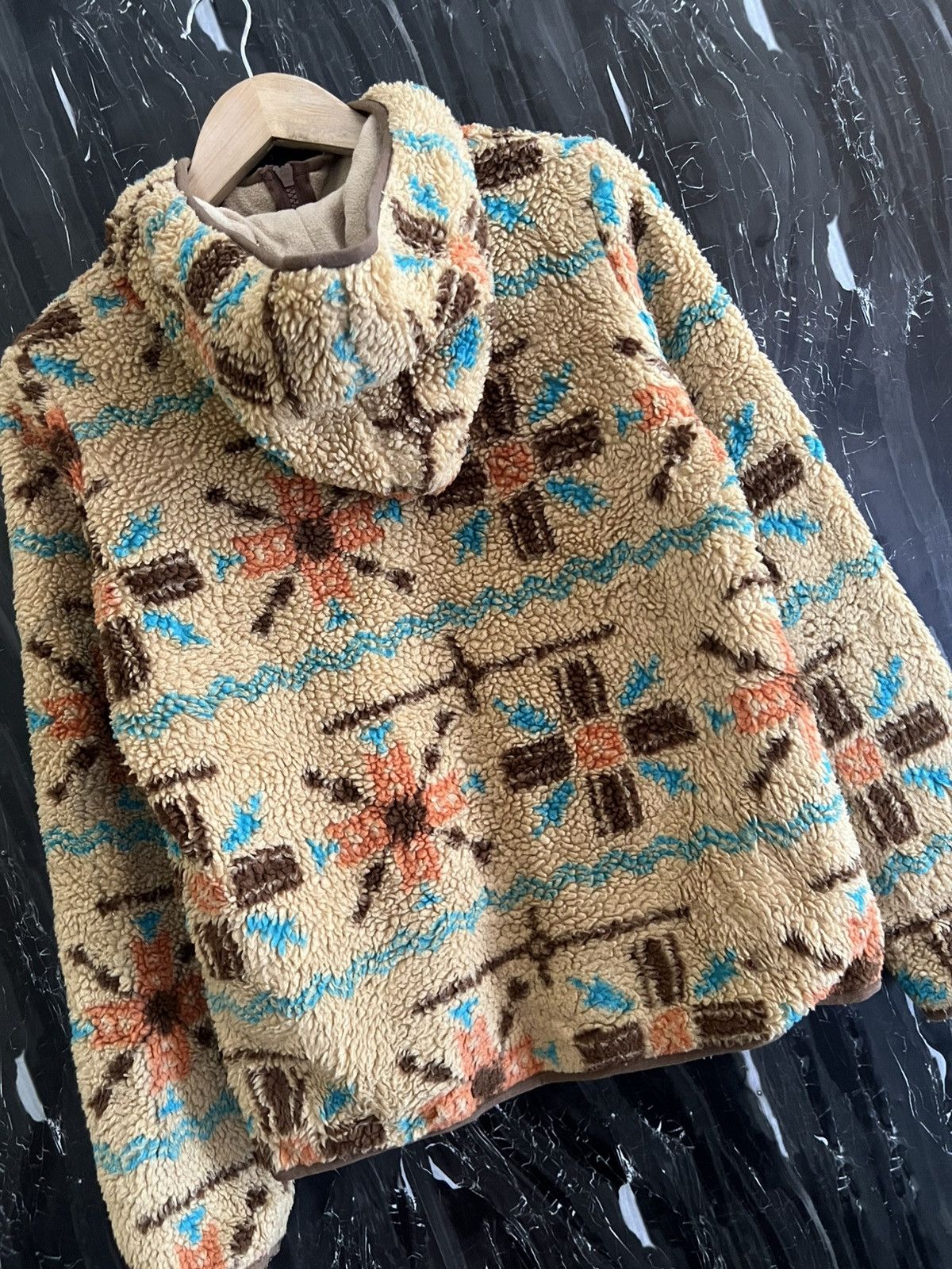Japanese Brand Rodeo Crowns Navajo Fleece Jacket – Tribal Pattern Size US M / EU 48-50 / 2 - 5 Thumbnail
