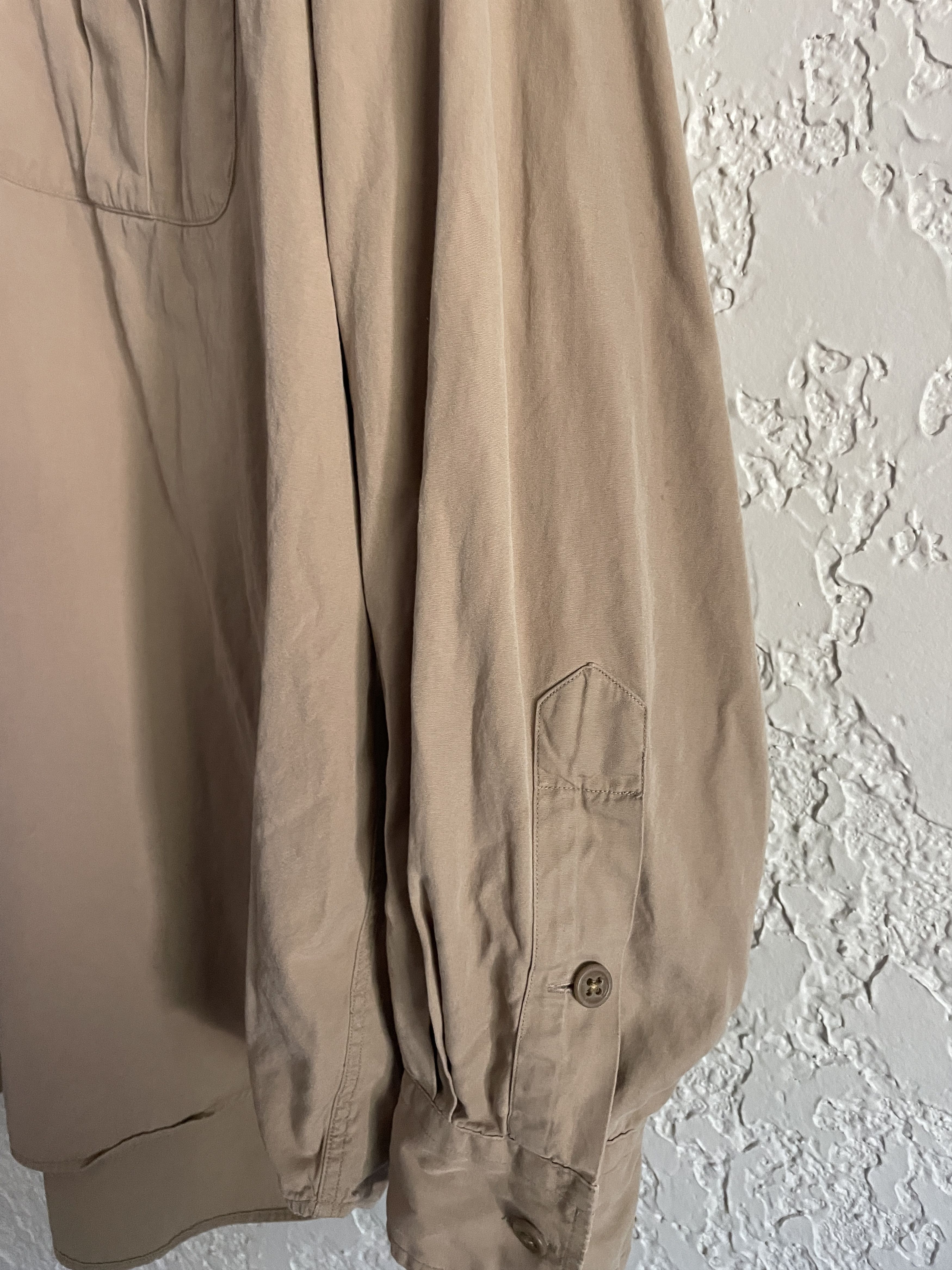 Polo Ralph Lauren 🔥 POLO RALPH LAUREN® Rare 90s Military Button Work Shirt Size US XL / EU 56 / 4 - 4 Thumbnail