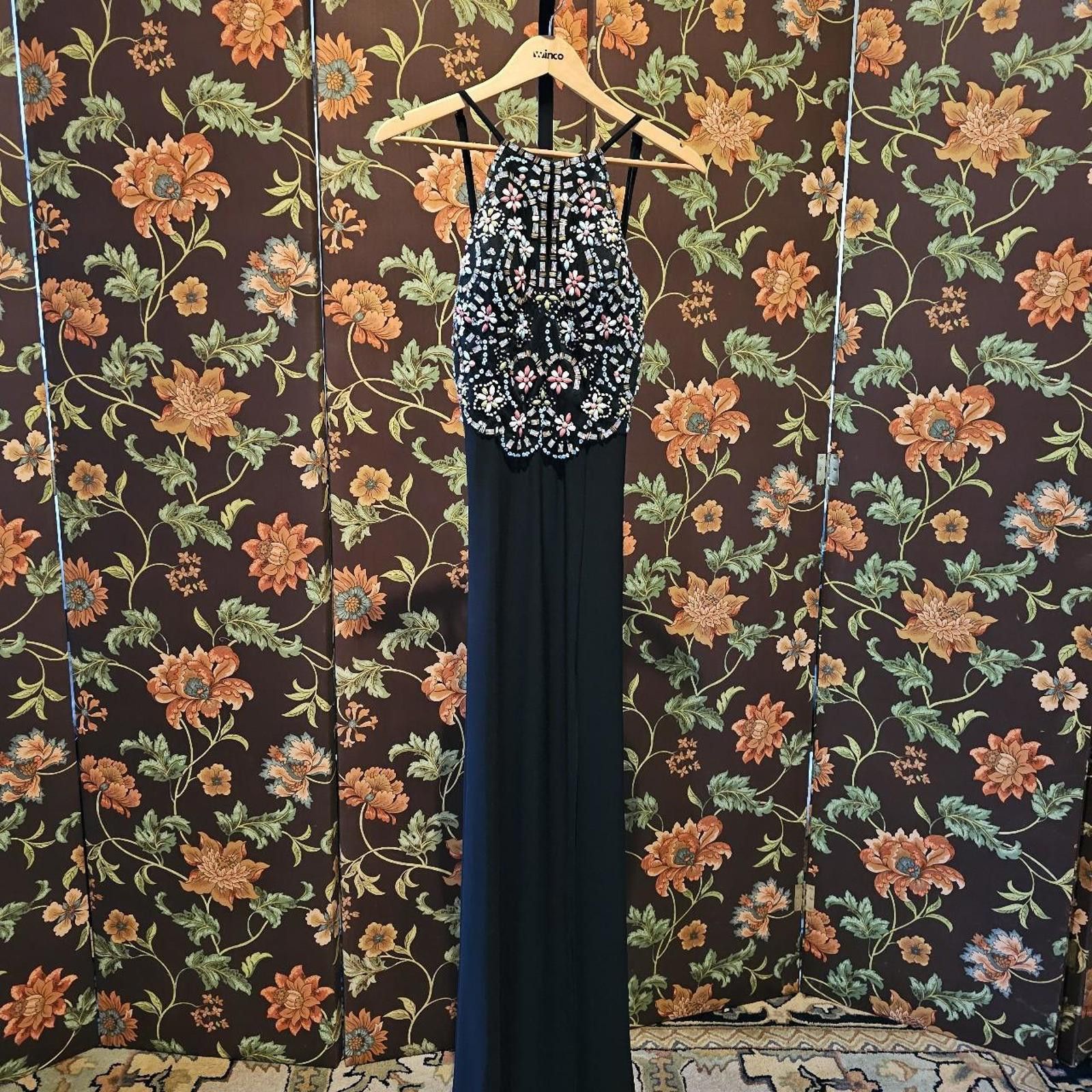Designer Blondie Nites Women's Formal Dress with Bead Work Size M / US 6-8 / IT 42-44 - 1 Thumbnail