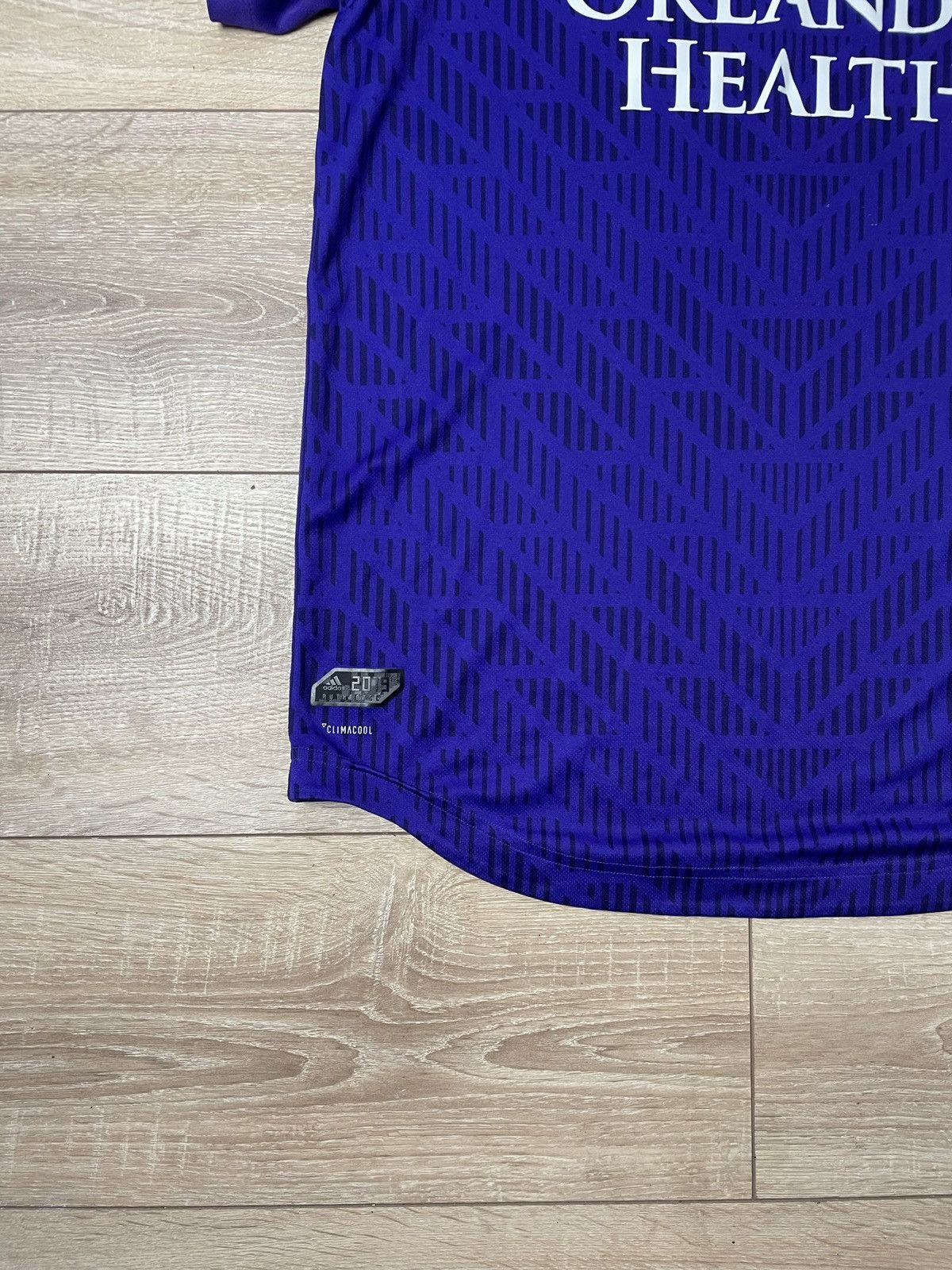 Adidas MLS ADIDAS ORLANDO CITY 19/20 HOME SOCCER JERSEY Mens L Size US L / EU 52-54 / 3 - 5 Thumbnail