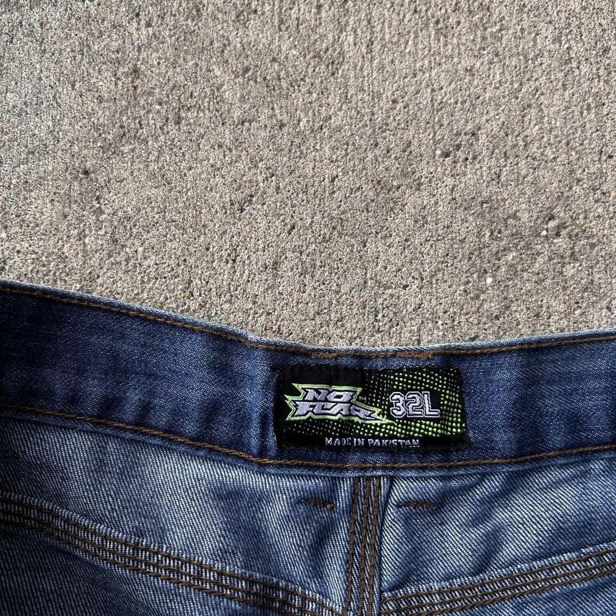 No Fear × Vintage vinrage y2k no fear jeans Size US 32 / EU 48 - 6 Thumbnail