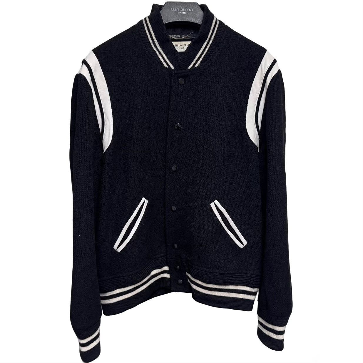 Saint Laurent Paris Saint Laurent SLP Varsity Jacket Size US L / EU 52-54 / 3 - 1 Thumbnail