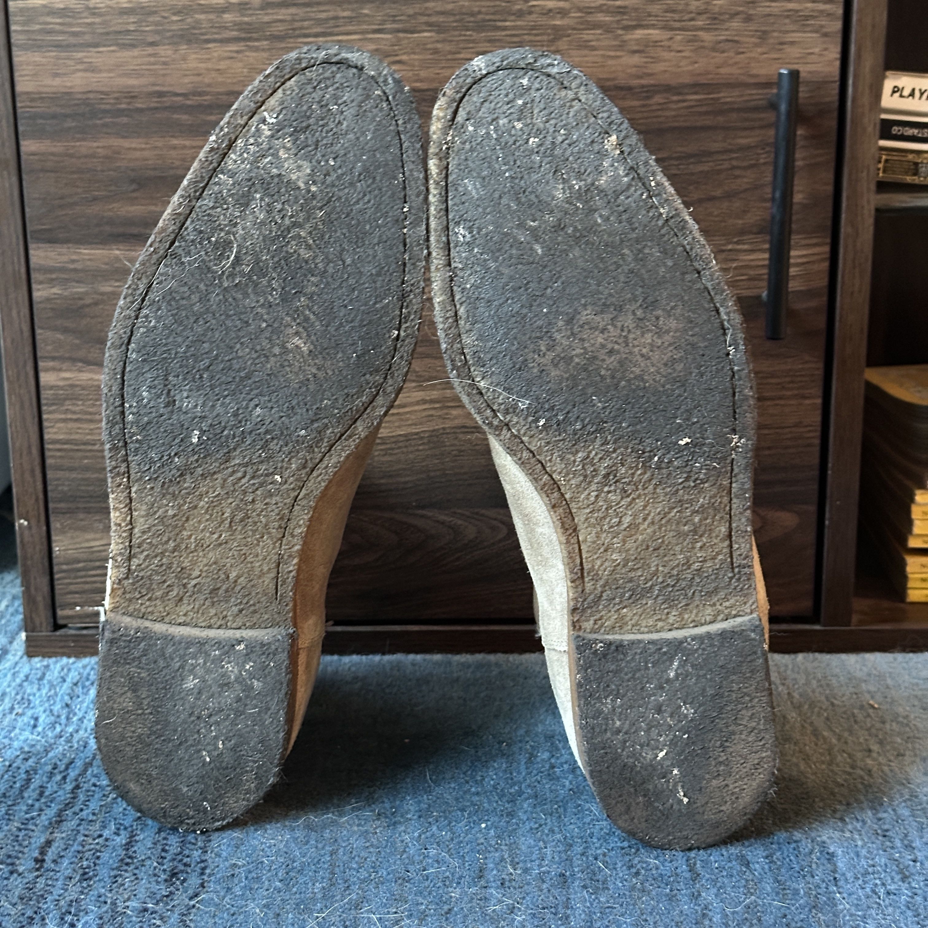 Common Projects Tan Suede Chelsea Boot Size US 12 / EU 45 - 7 Thumbnail