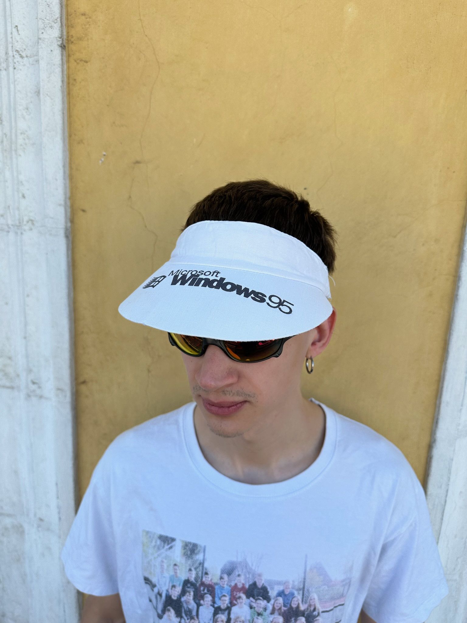 Vintage Microsoft Windows 1995 90s Vintage Logo Rare Promo Cap Hat Size ONE SIZE - 8 Thumbnail