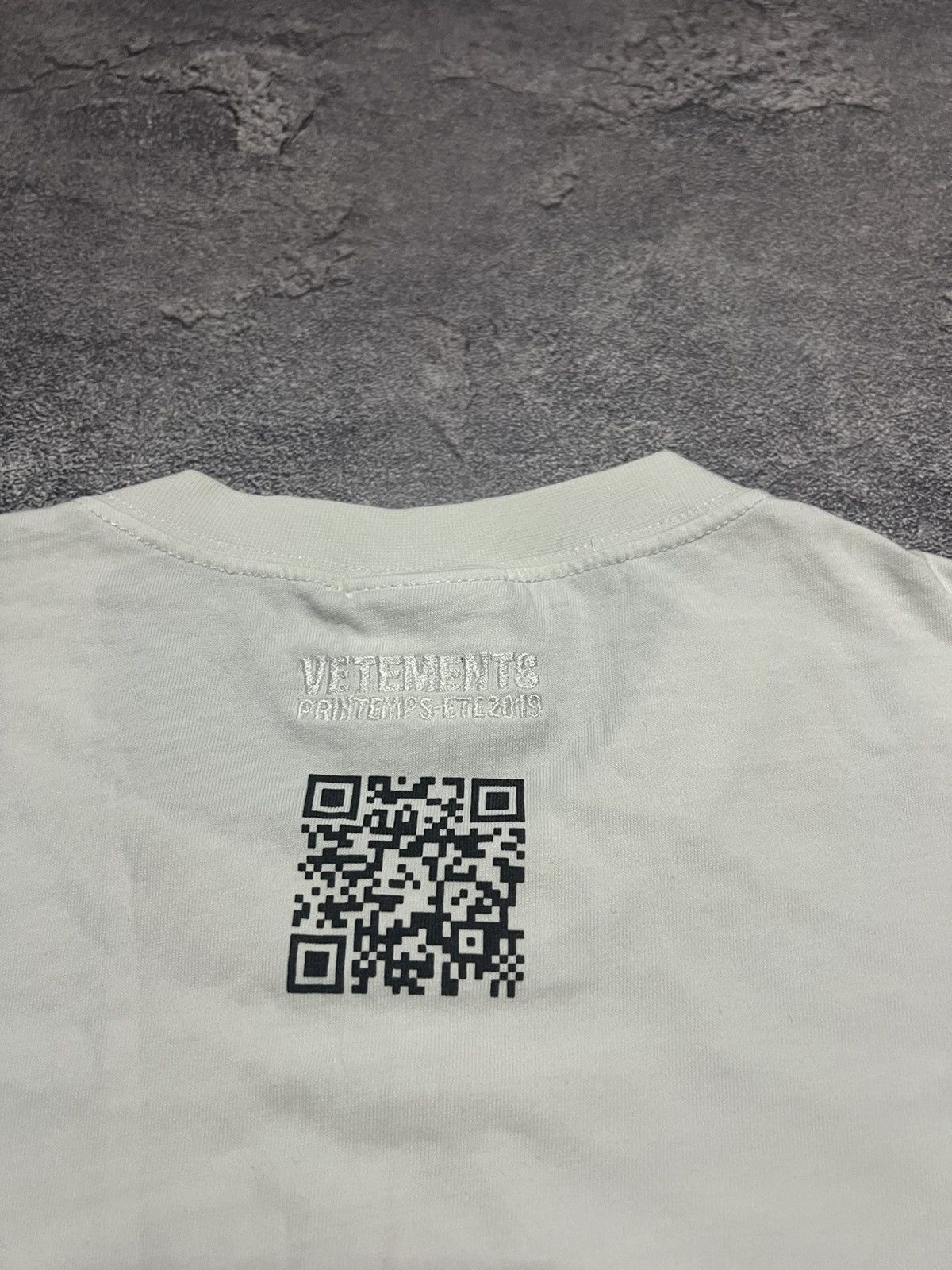 Vetements Vetements SS19 QR Code Tee T-shirt Demna Era Size US M / EU 48-50 / 2 - 5 Thumbnail
