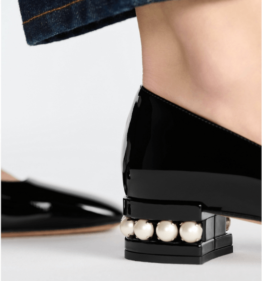 Dior o1w1db10426 KCB993 Pumps in Black Size US 7 / IT 37 - 6 Thumbnail