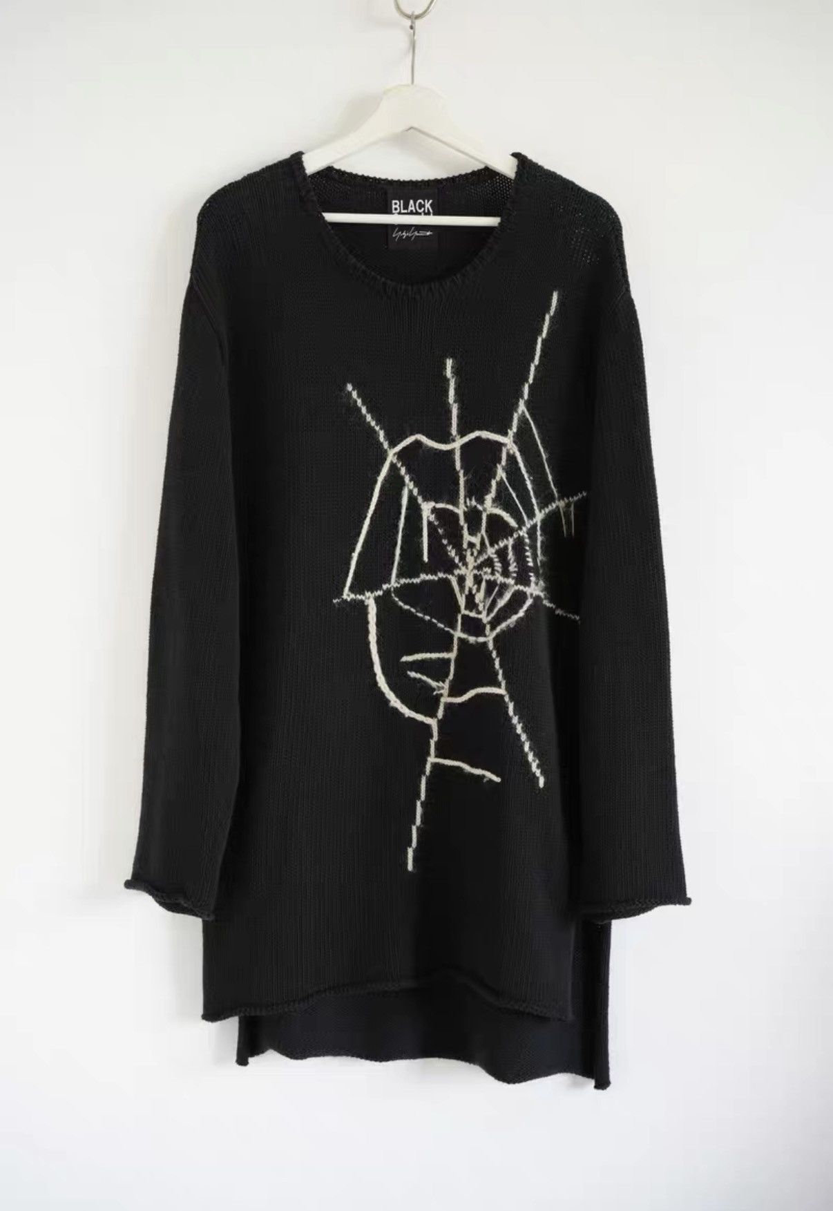 Yohji Yamamoto Yohji Yamamoto 18AW Spider Web Knit Sweater J4 Size US M / EU 48-50 / 2 - 1 Thumbnail