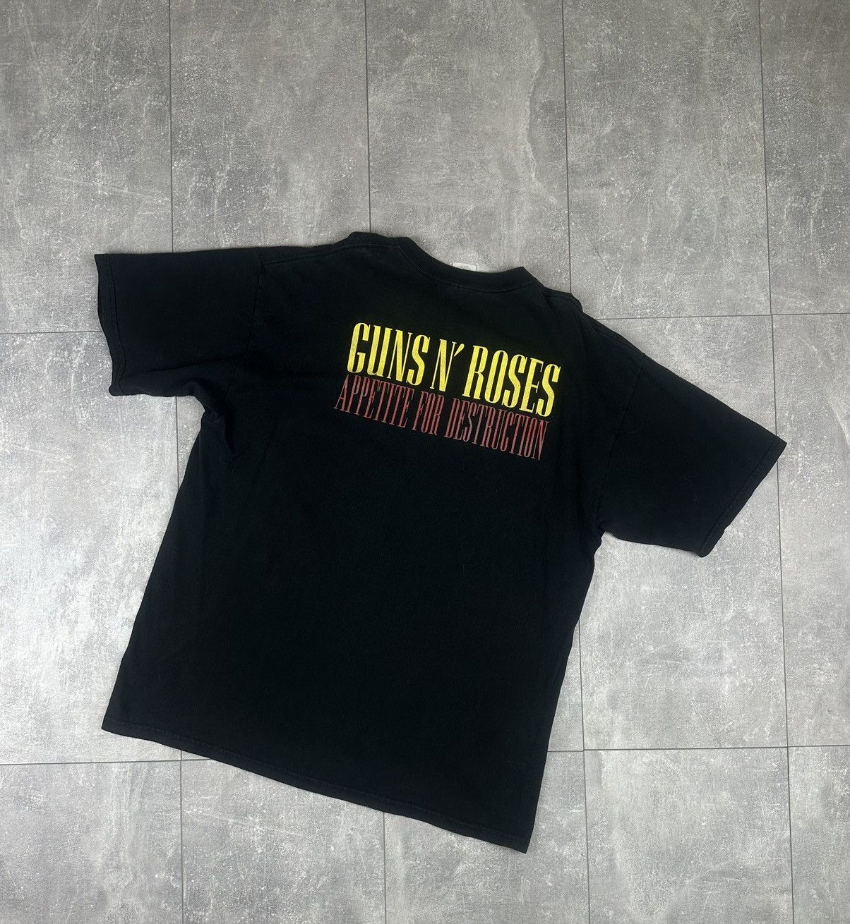 Gildan Guns n Roses Appetite For Destructions Band Rock T-Shirt Size US XL / EU 56 / 4 - 6 Thumbnail