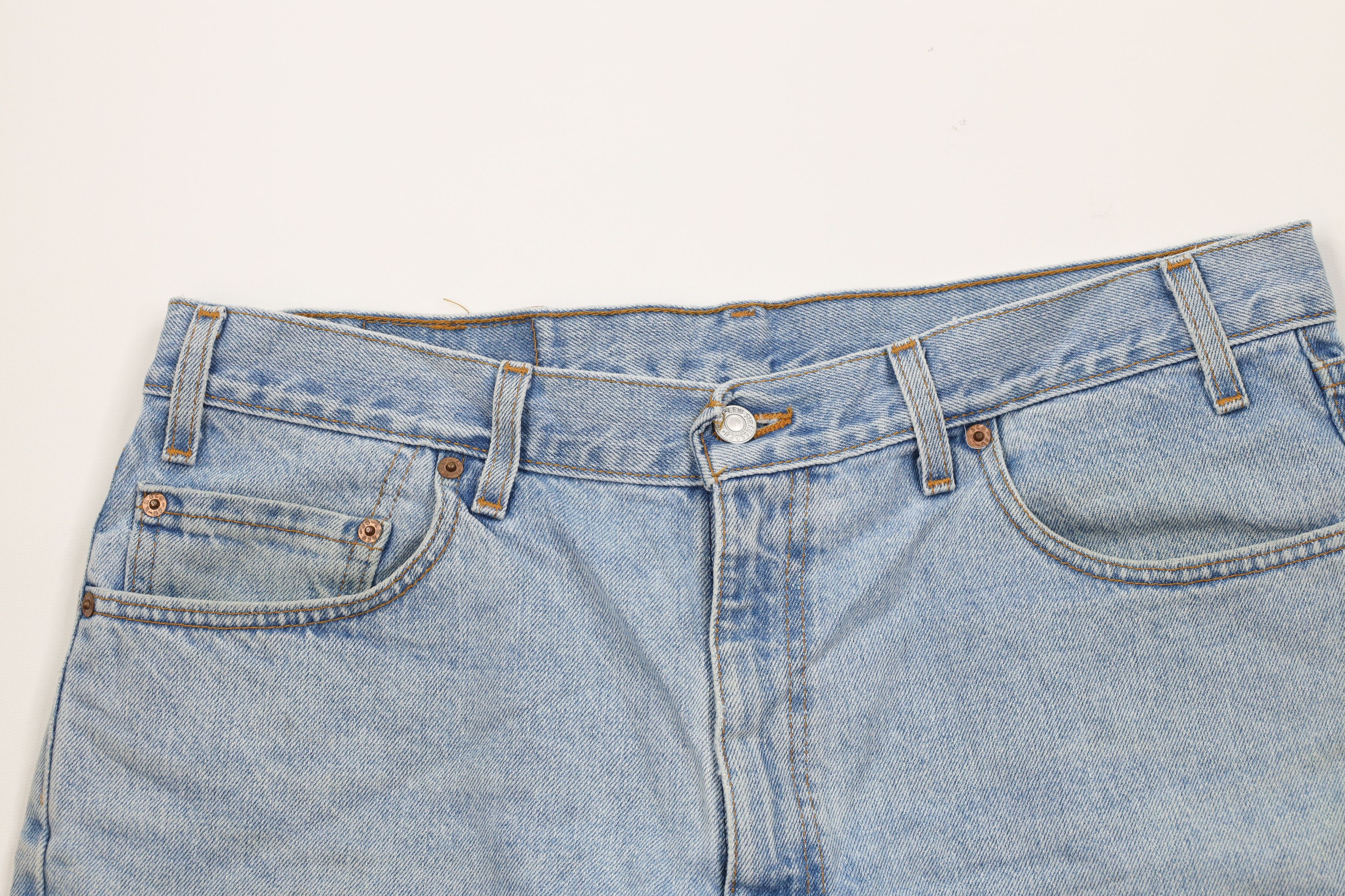 Levi's Vintage 90s Levis 550 Fit Denim Jean Shorts Jorts USA Size US 36 / EU 52 - 2 Thumbnail