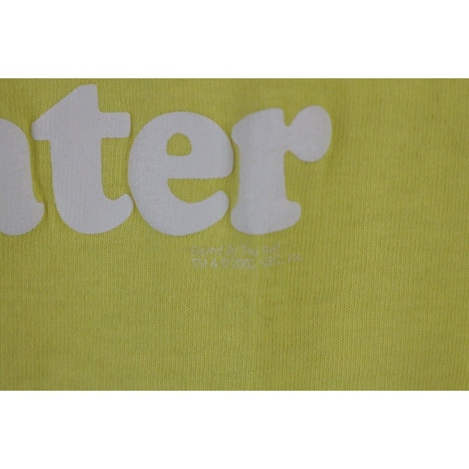 Ripple Junction × Vintage Vintage Y2K 2003 Saved by The Bell I Love AC Slater T-Shirt Size L / US 10 / IT 46 - 5 Thumbnail