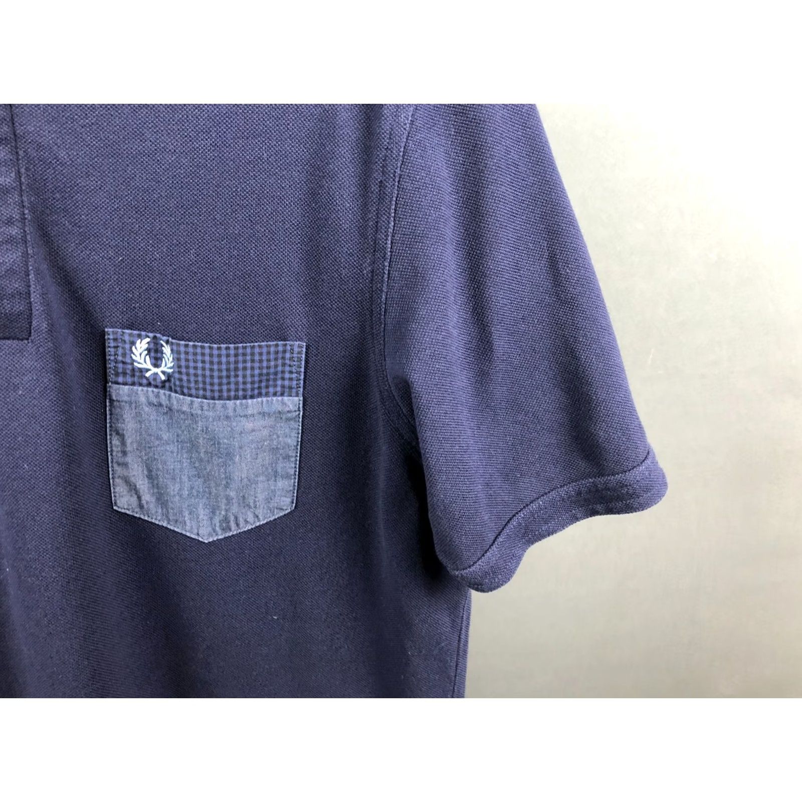 Fred Perry Fred Perry Shirt Mens L Blue Men Polo Size Cotton Short Sleeve Size US L / EU 52-54 / 3 - 6 Thumbnail