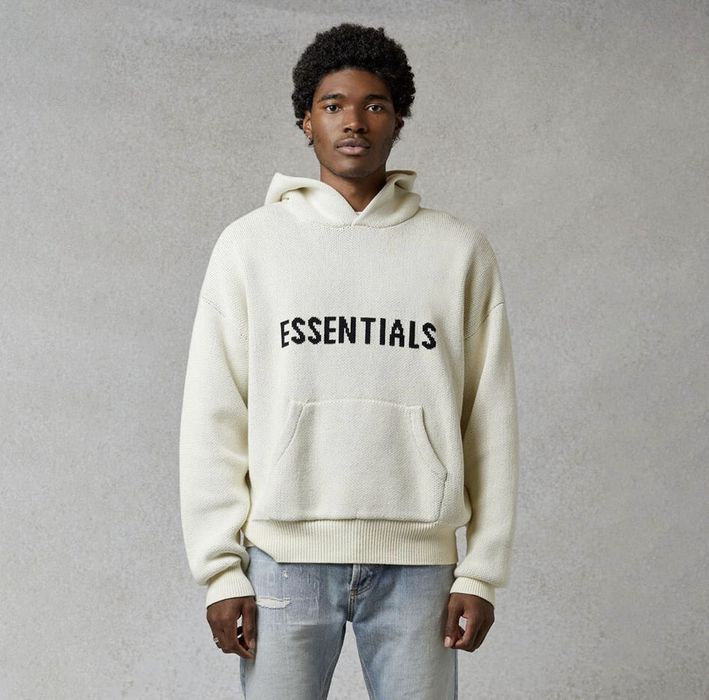 Fear of god online essentials knit