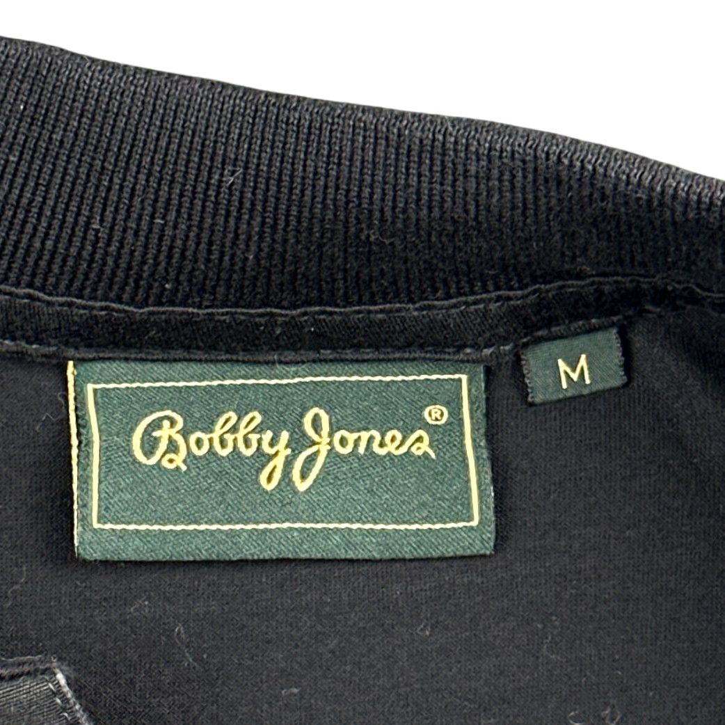 Vintage VINTAGE Bobby Jones Polo Shirt Black Adult MEDIUM Polo Shirt Men's 90s Cotton Short Sleeve Golf Sport Casual Size US M / EU 48-50 / 2 - 7 Thumbnail