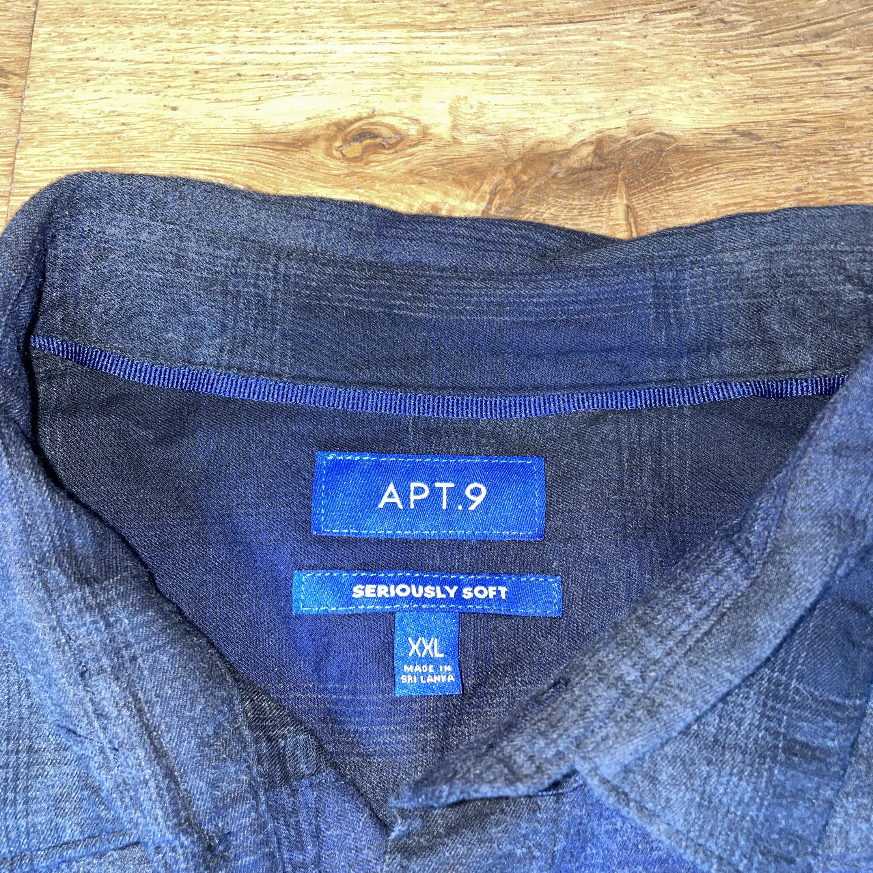 Apt. 9 Apt.9 Men's Soft Touch Flannel Shirt Size 2xl - New Size US XXL / EU 58 / 5 - 2 Thumbnail
