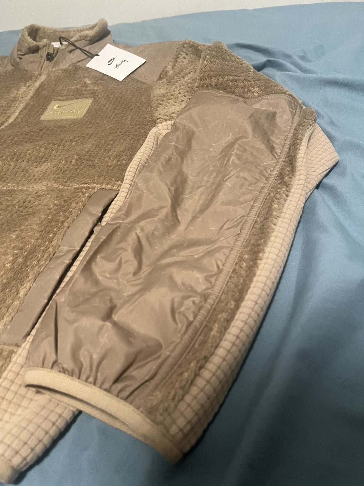 Nike × Stussy Stussy Nike Full Zip Up Fleece Size Medium Size US M / EU 48-50 / 2 - 5 Thumbnail