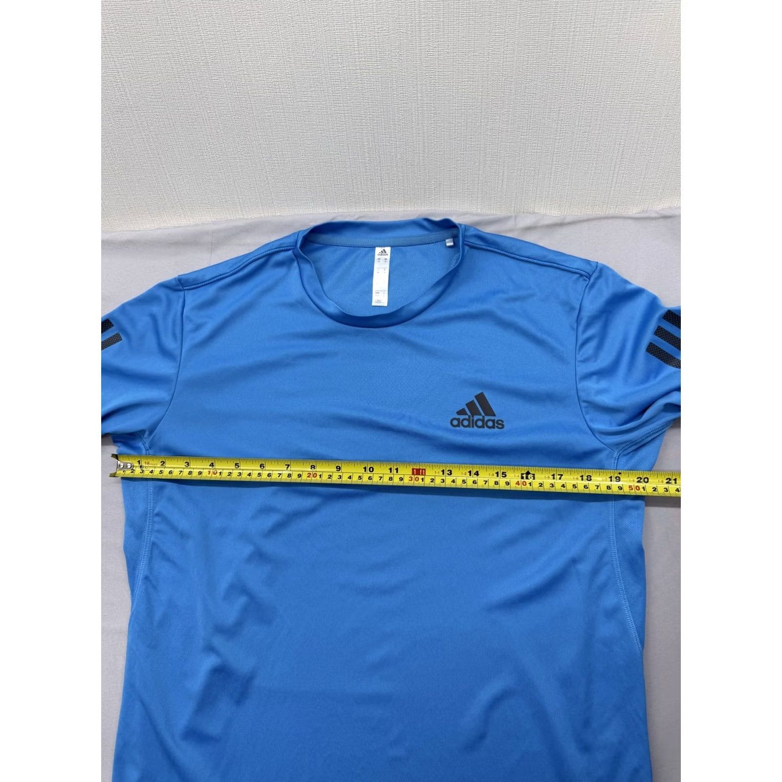 Adidas Adidas Adizero Essentials Running T-Shirt Mens M Blue Moisture-wicking Size US M / EU 48-50 / 2 - 7 Thumbnail