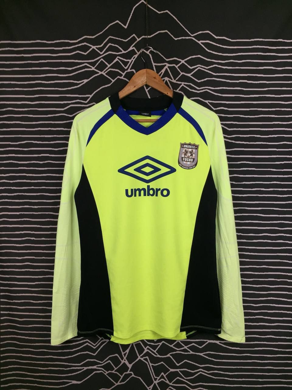 Umbro Vtg Umbro Fuchu Athletic FC Long Sleeve Jersey Size US M / EU 48-50 / 2 - 2 Thumbnail