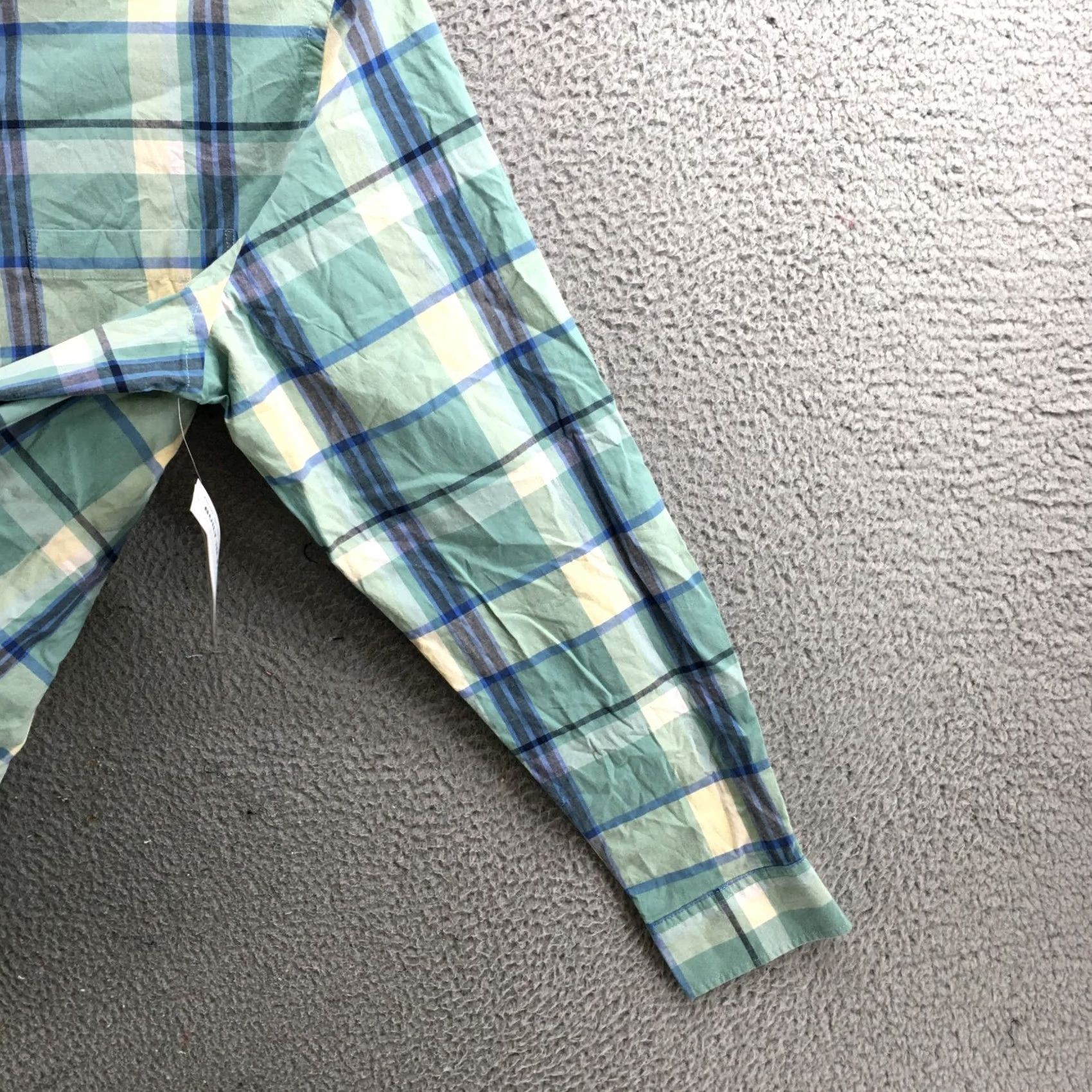 Old Navy Old Navy Slim Fit Button Down Shirt Mens XL Multicolor Plaid Long Sleeve NEW Size US XL / EU 56 / 4 - 4 Thumbnail