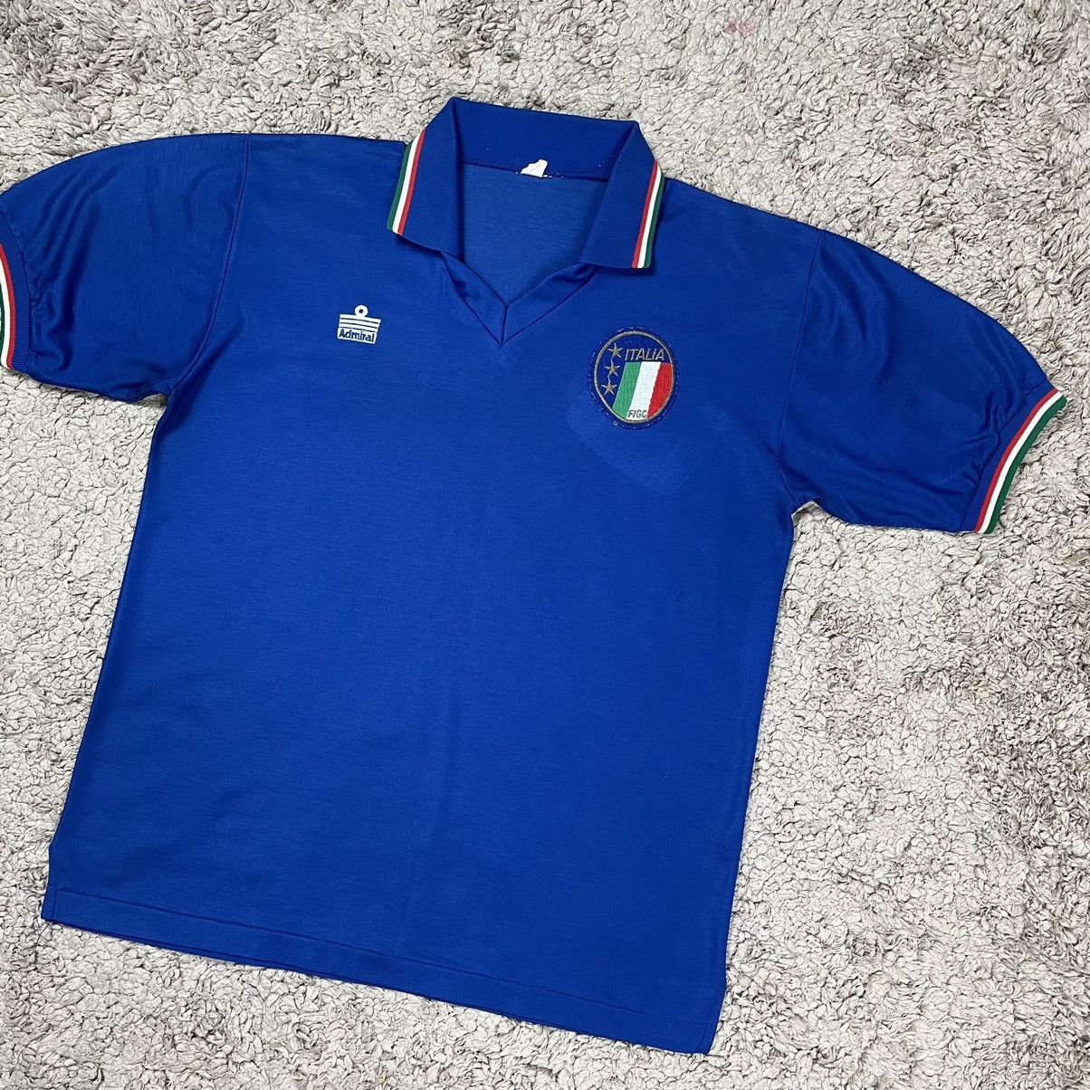 Vintage ‼️RARE‼️ Vintage 80s Admiral Italy Home Jersey Size US M / EU 48-50 / 2 - 4 Thumbnail