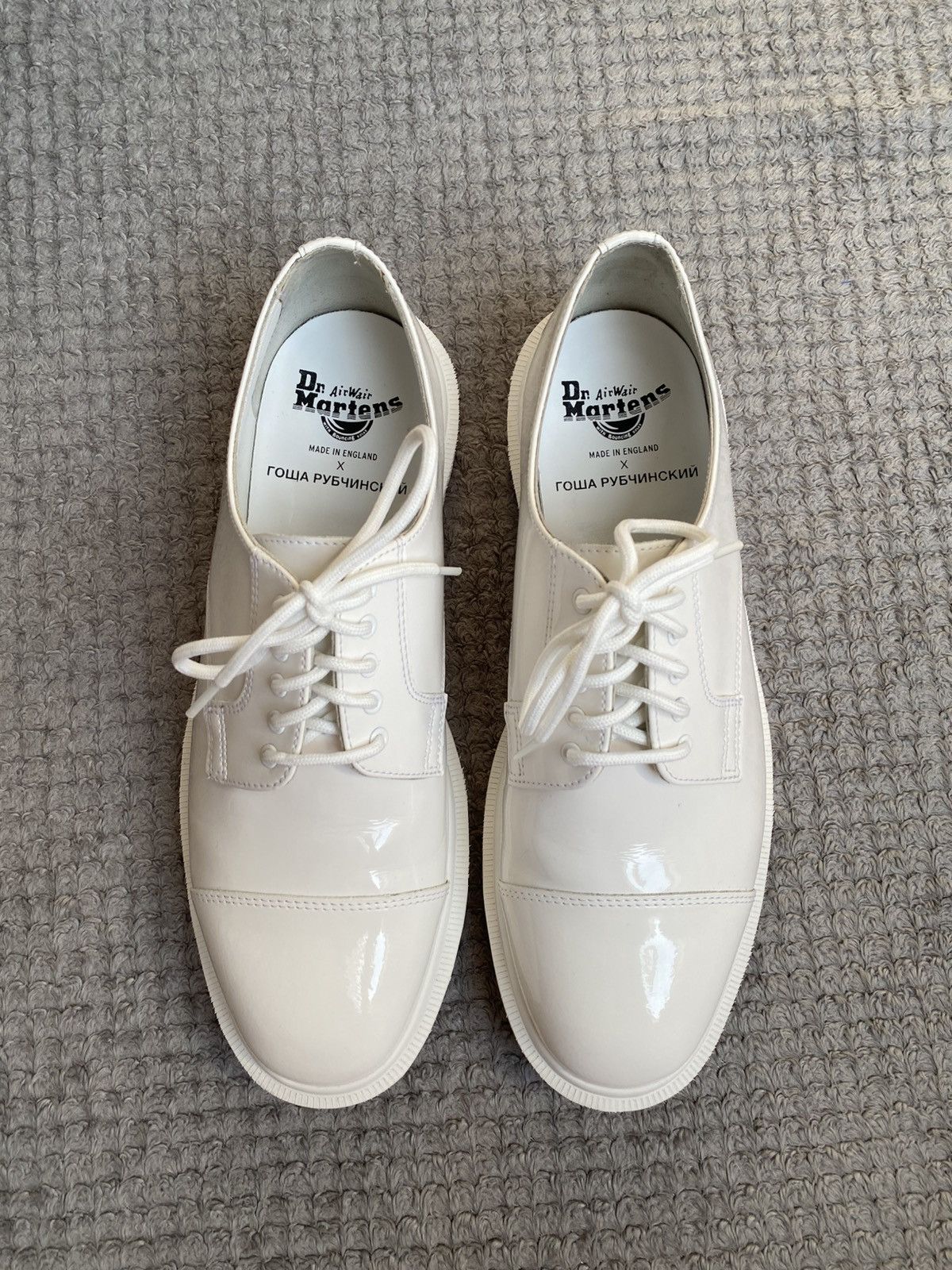 Dr. Martens × Gosha Rubchinskiy Dr. Martens x Gosha Rubchinskyi Leather Shoes Size US 10 / EU 43 - 7 Thumbnail