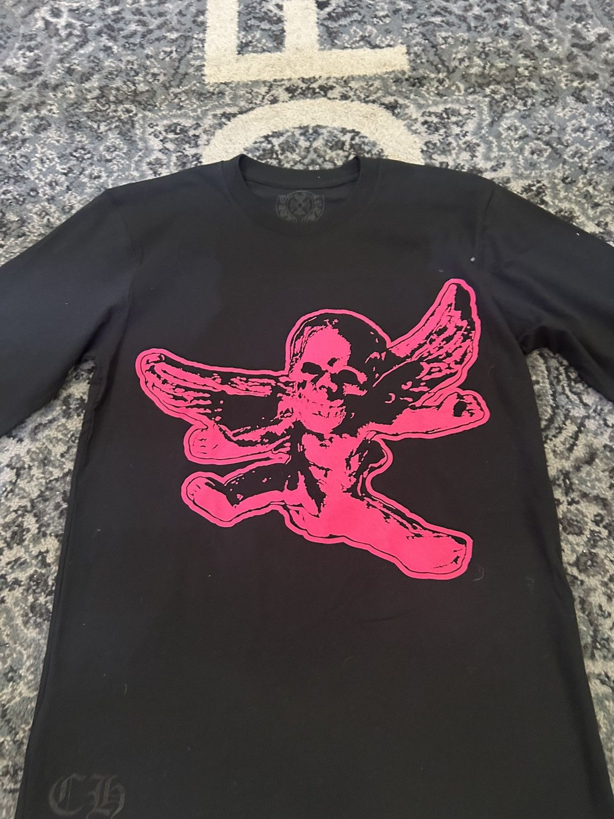 Chrome Hearts Chrome Hearts Pink Foti Long Sleeve T Shirt Size US S / EU 44-46 / 1 - 2 Thumbnail