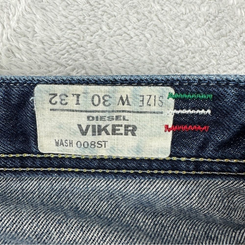 Diesel Diesel Viker Men's Jeans Size 30x29 Straight Regular Button Size US 30 / EU 46 - 2 Thumbnail