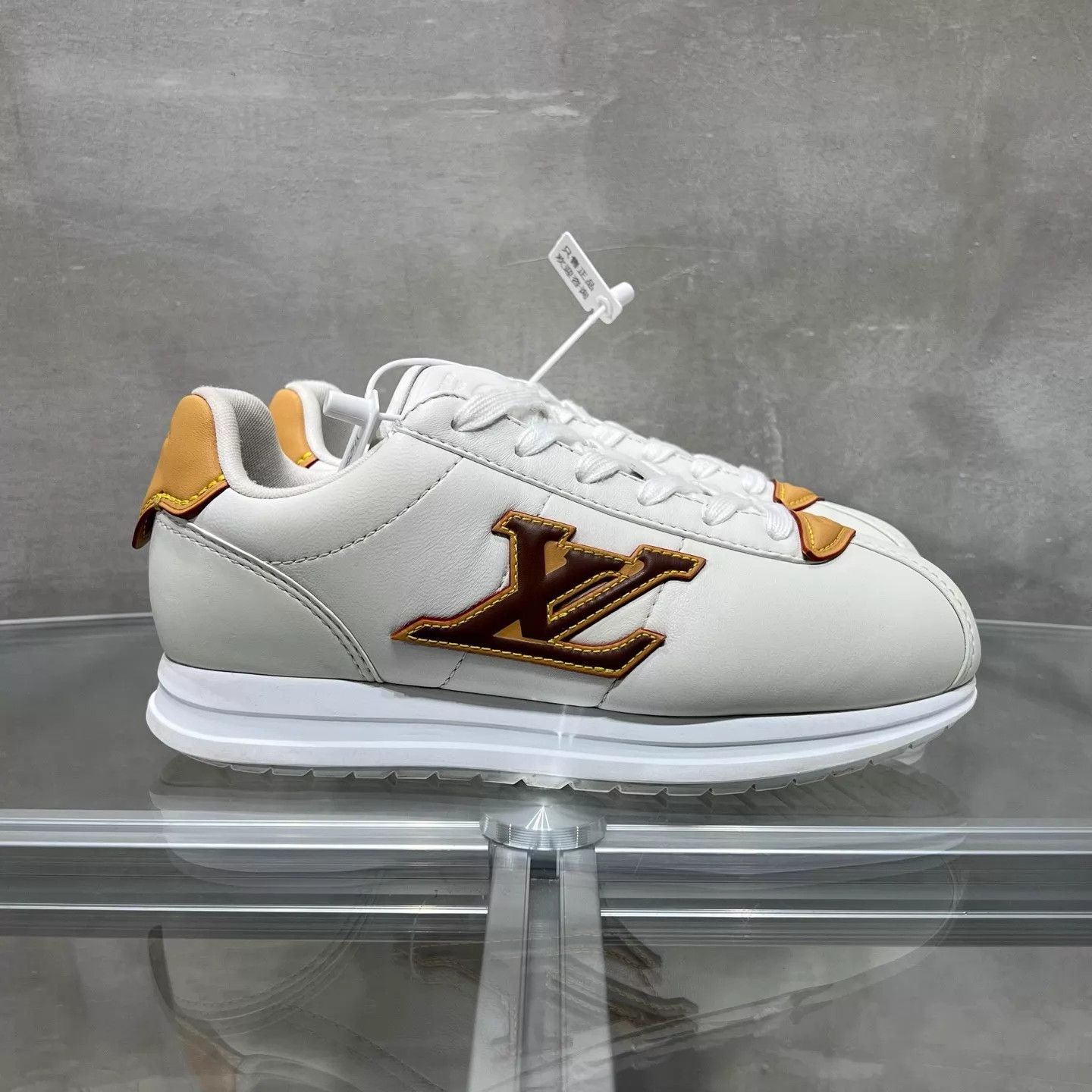 Louis Vuitton LV x Nigo BUTTERSOFT FW25 White Gump Sneaker UK6.5 (40.5) Size US 7.5 / EU 40-41 - 4 Thumbnail