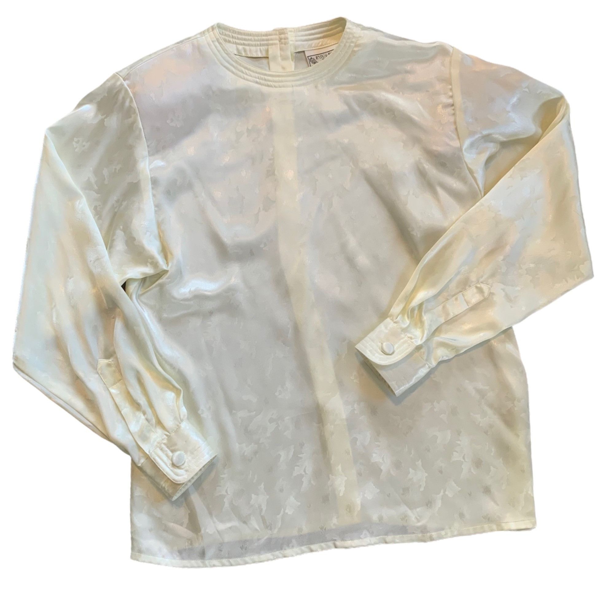 Vintage Vintage Evan Picone Petites Romantic Blouse 4 Size S / US 4 / IT 40 - 1 Thumbnail