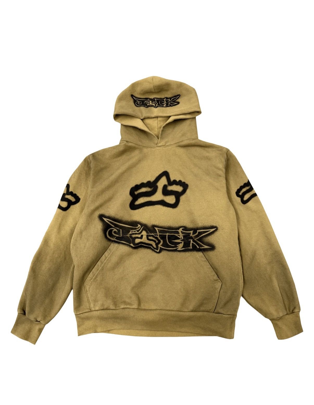 Fox Racing × Travis Scott Cactus Jack x Fox Racing Hoodie II Gold MEDIUM Size US M / EU 48-50 / 2 - 1 Thumbnail