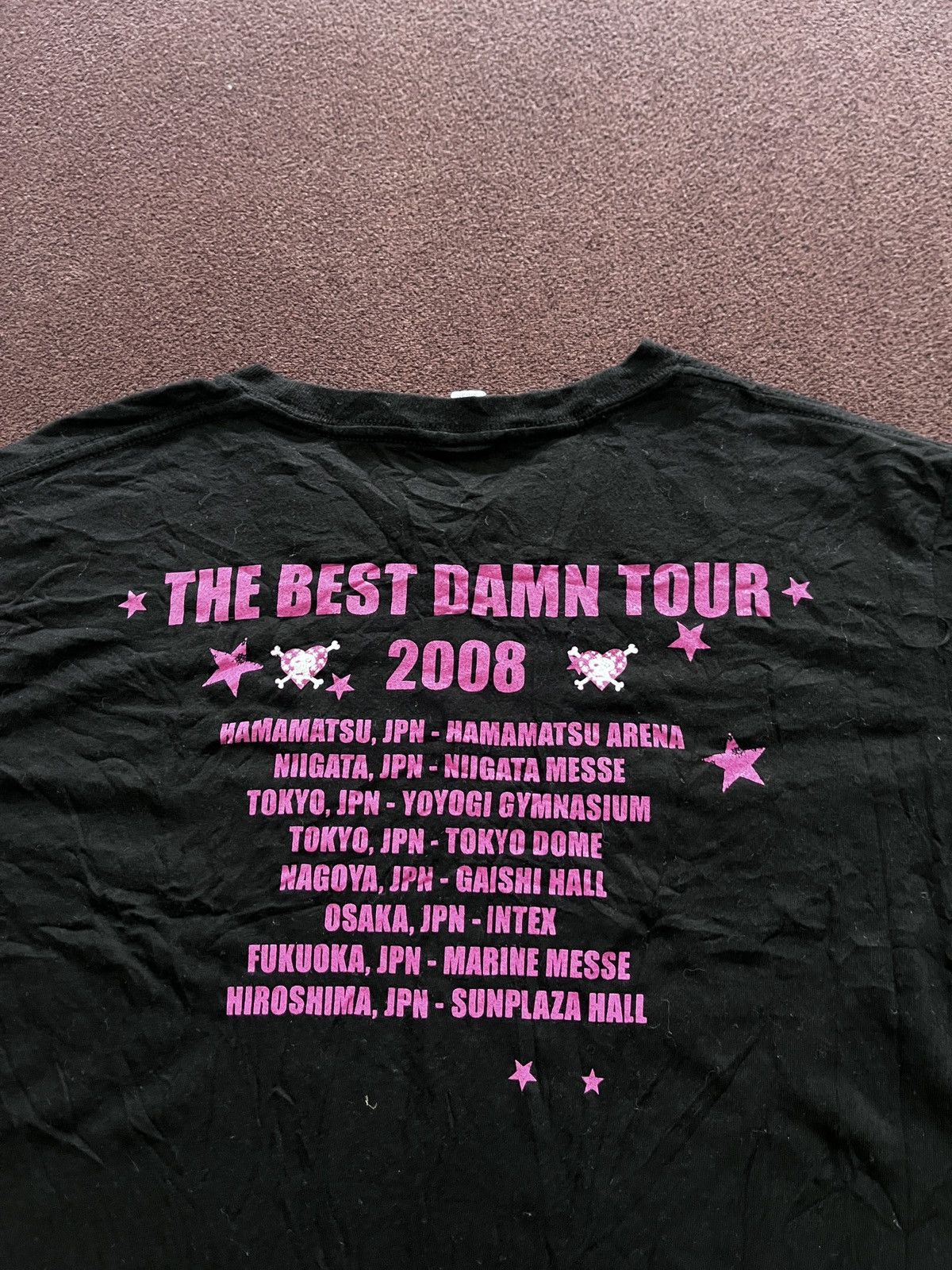 Band Tees Avril Lavigne 2008 The best Damn Tour Size US S / EU 44-46 / 1 - 4 Thumbnail