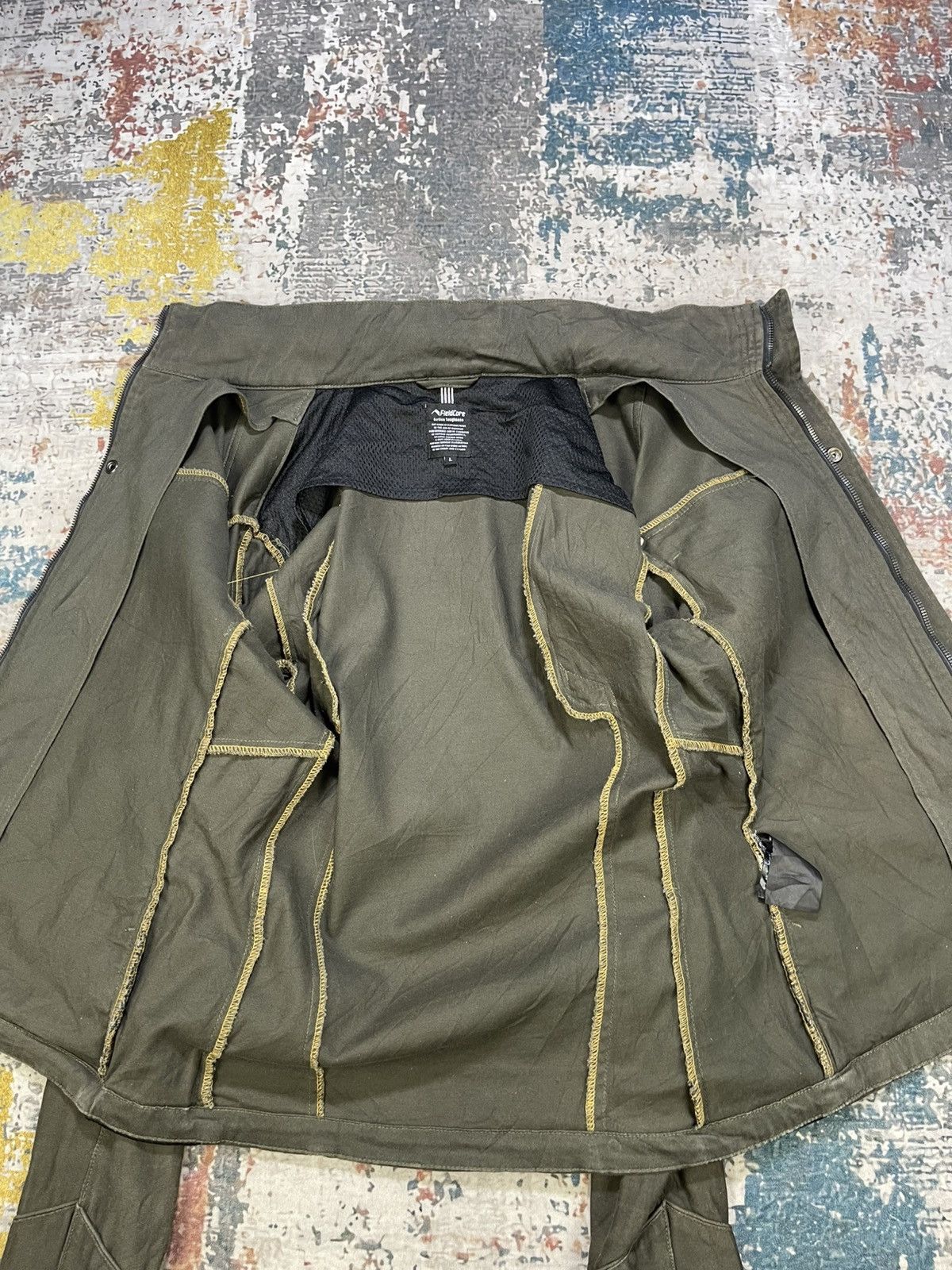 Japanese Brand Fieldcore Multi Functional Pocket Utility Work Jacket Size US M / EU 48-50 / 2 - 8 Thumbnail