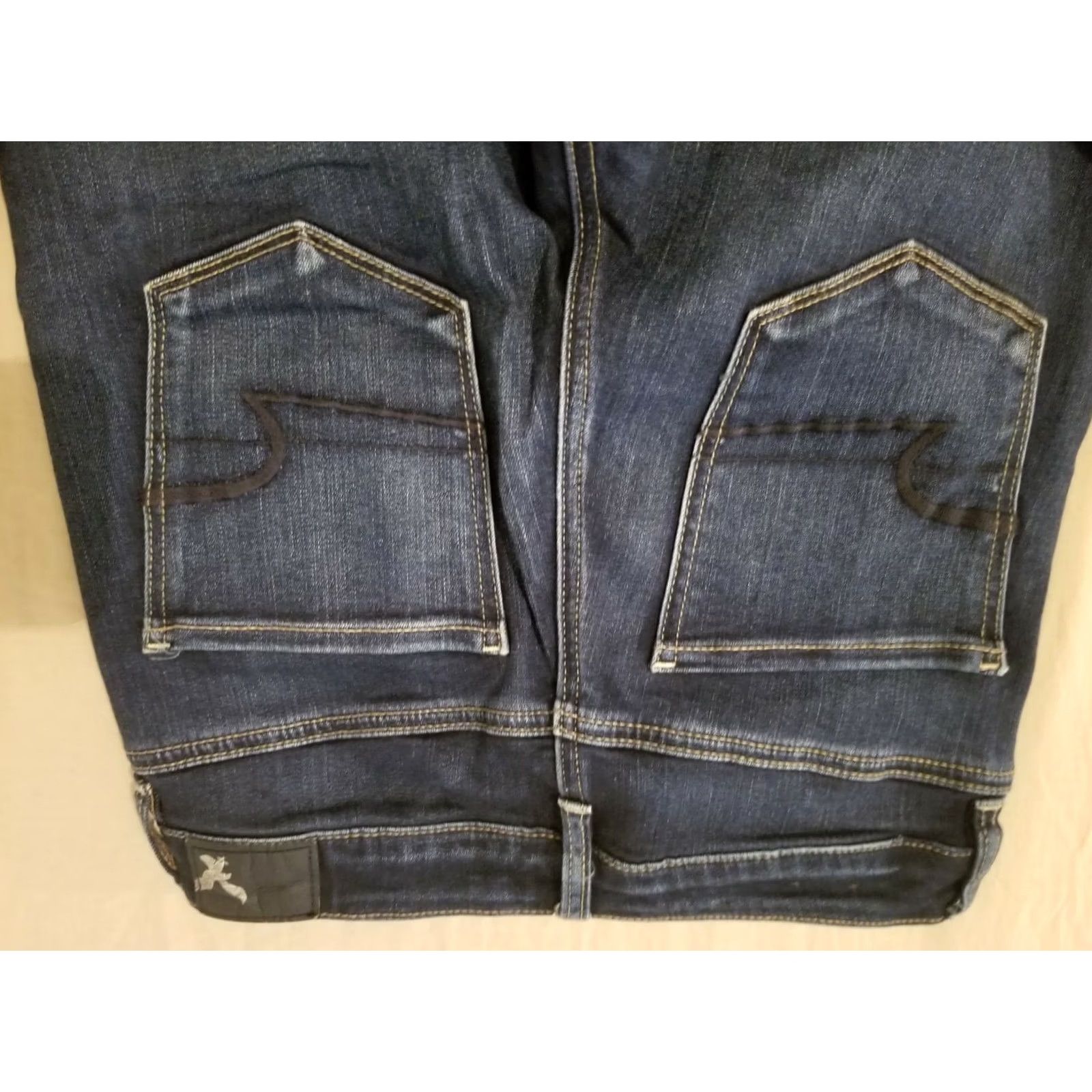 American Eagle Outfitters Womens American Eagle Outfitters Skinny Jeans 4 Blue Denim Cotton Jegging Size 27" / US 4 / IT 40 - 2 Thumbnail
