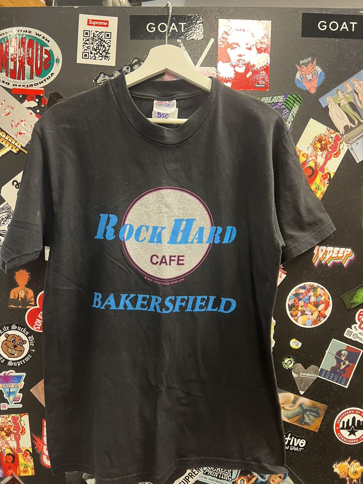 Vintage 90s Rock Hard Cafe Parody Shirt