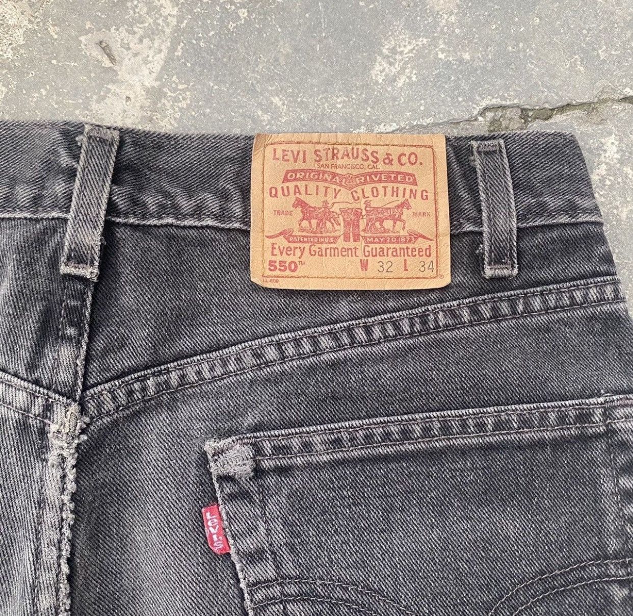Levi's Rare Levis LOT 550 Paint Slapper Jeans Size US 32 / EU 48 - 8 Thumbnail