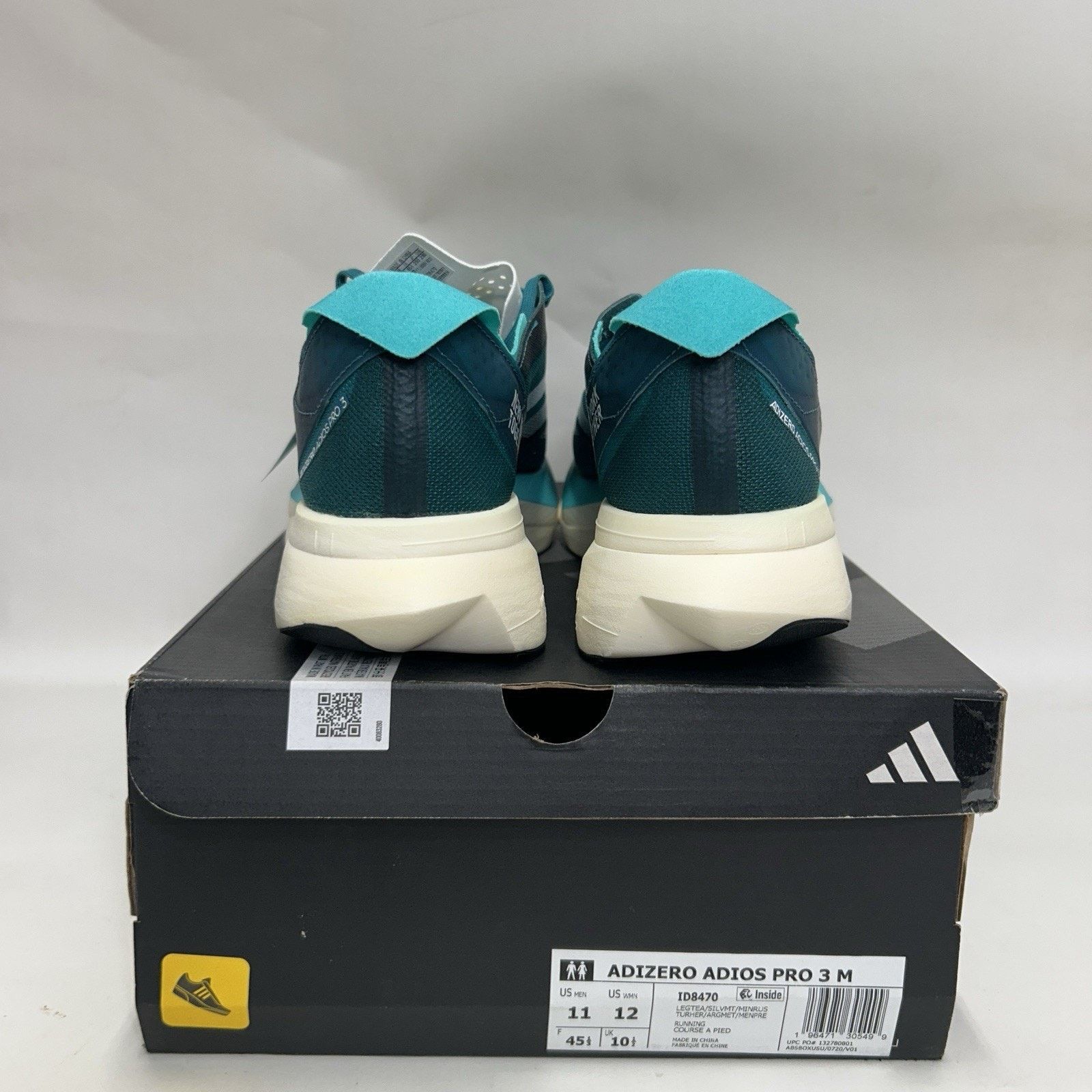 Adidas Adidas Adizero Adios Pro 3 “Legacy Teal” ID8470 Size US 11 / EU 44 - 4 Thumbnail